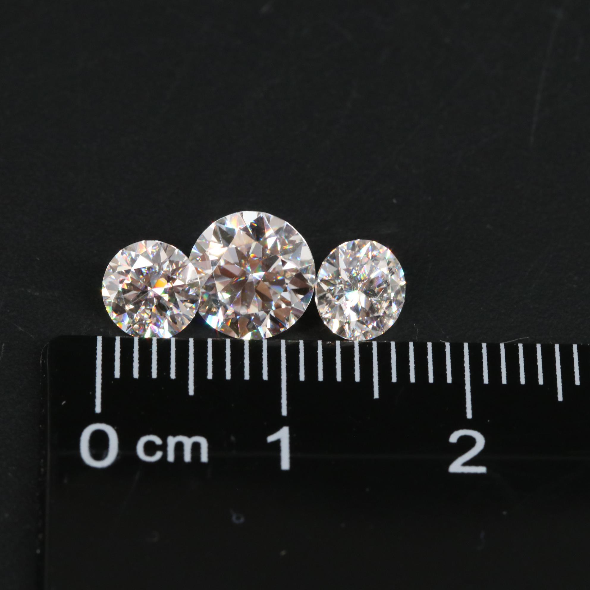 Loose 2.31 CTW Moissanite