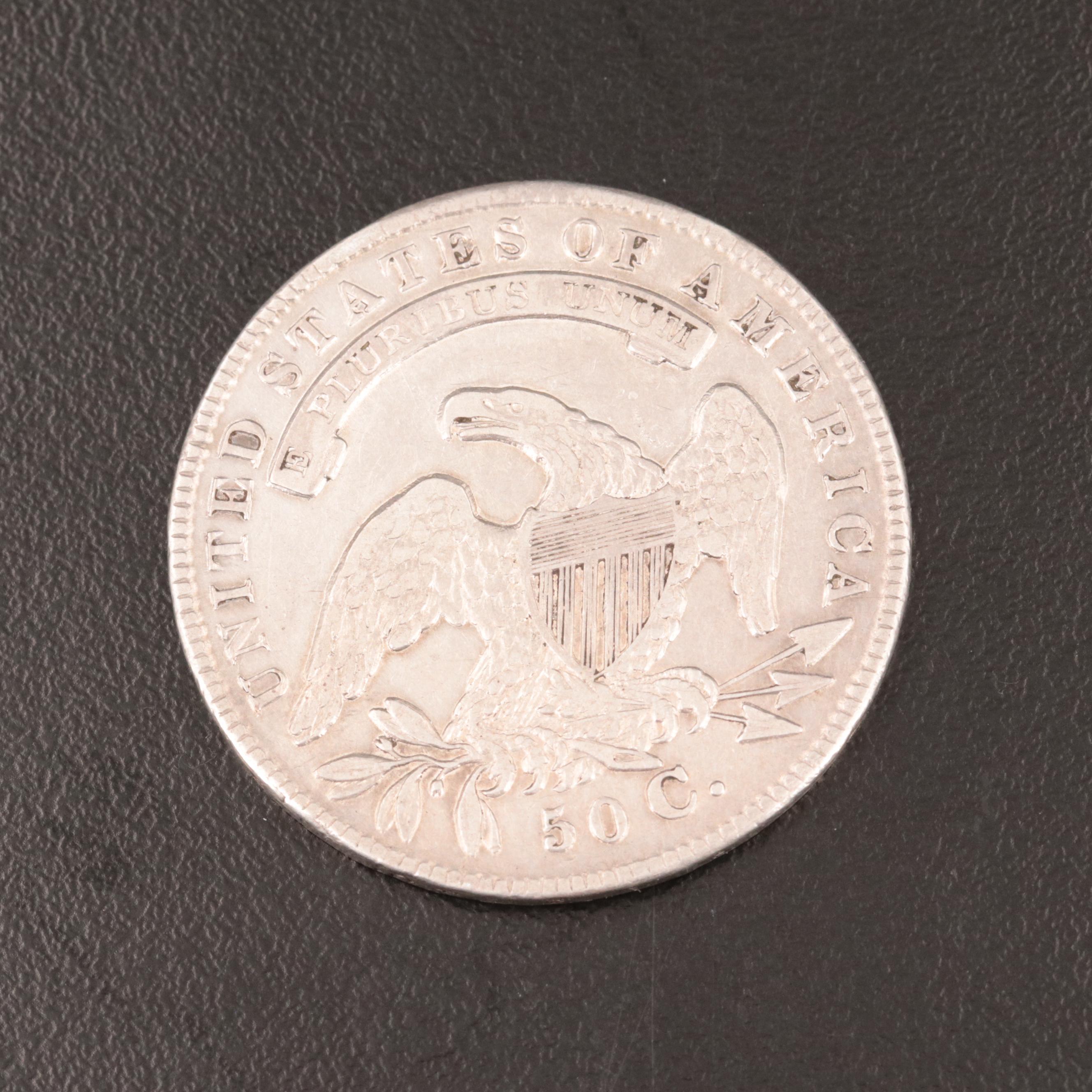 1834 Capped Bust Silver Half Dollar