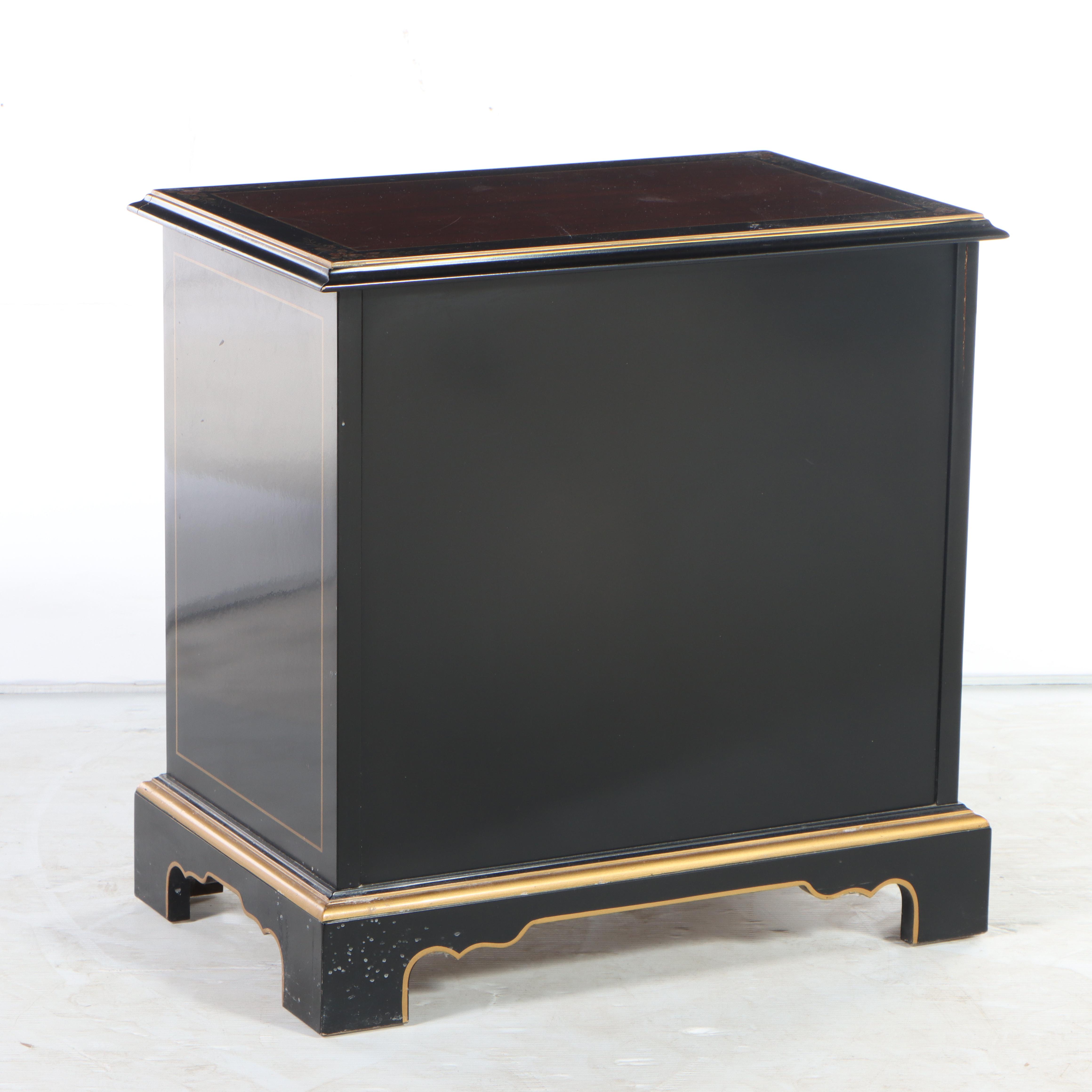 Drexel Furniture Chinoiserie-Decorated Four-Drawer Chest