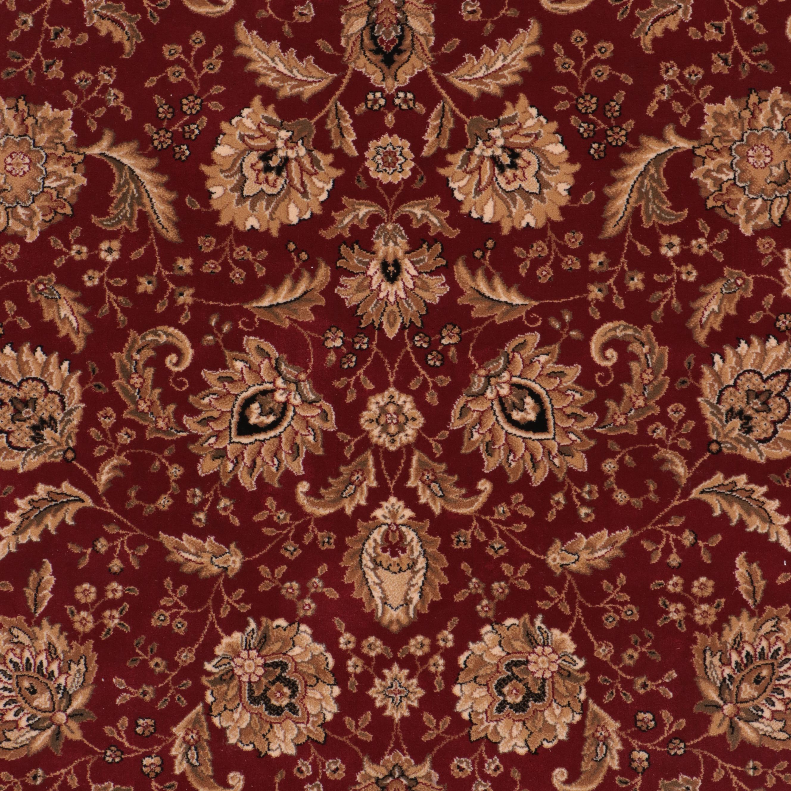 5'4 x 7'8 Machine Made Kenneth Mark Persian Kashan Style Area Rug