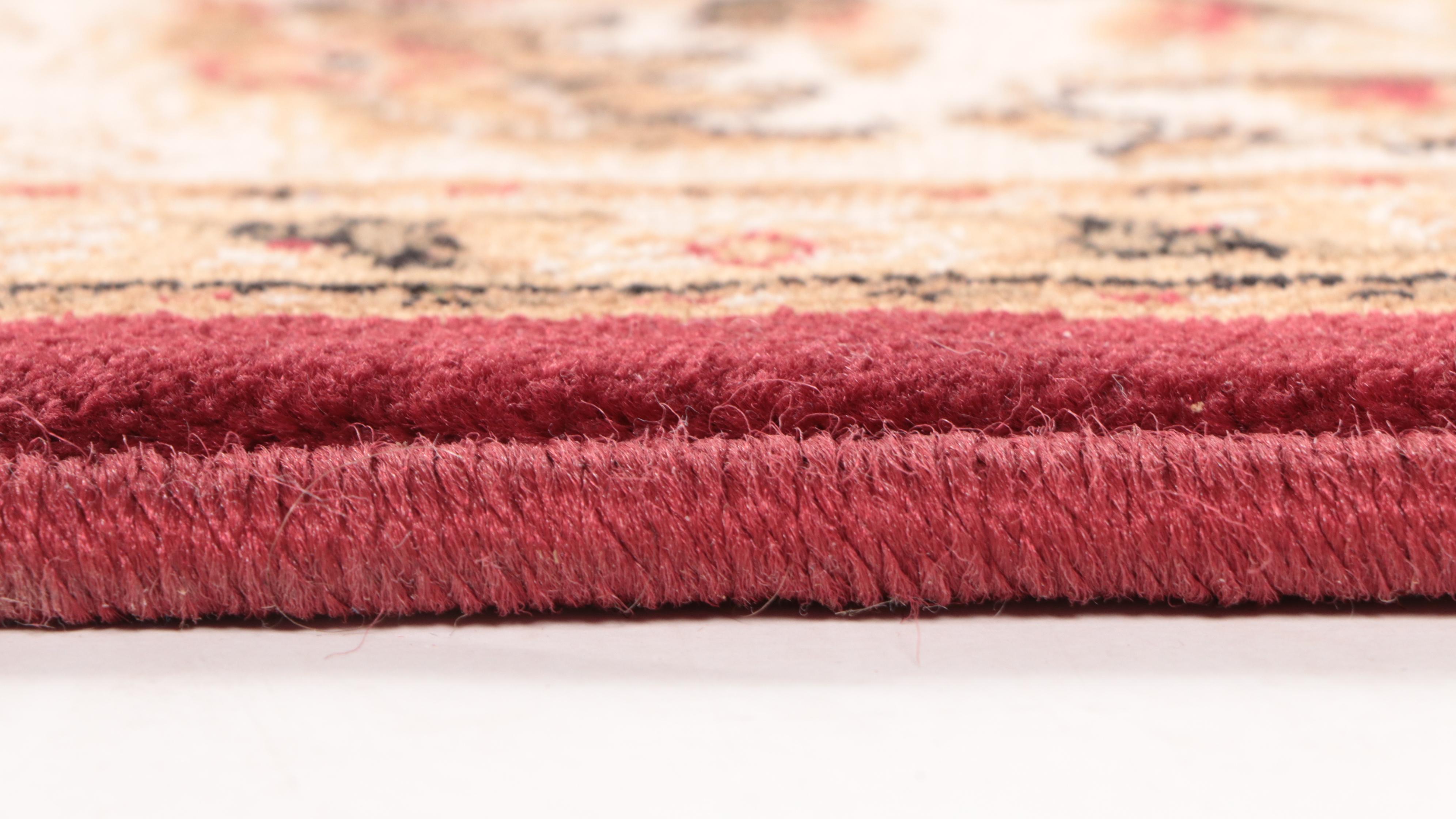 5'4 x 7'8 Machine Made Kenneth Mark Persian Kashan Style Area Rug