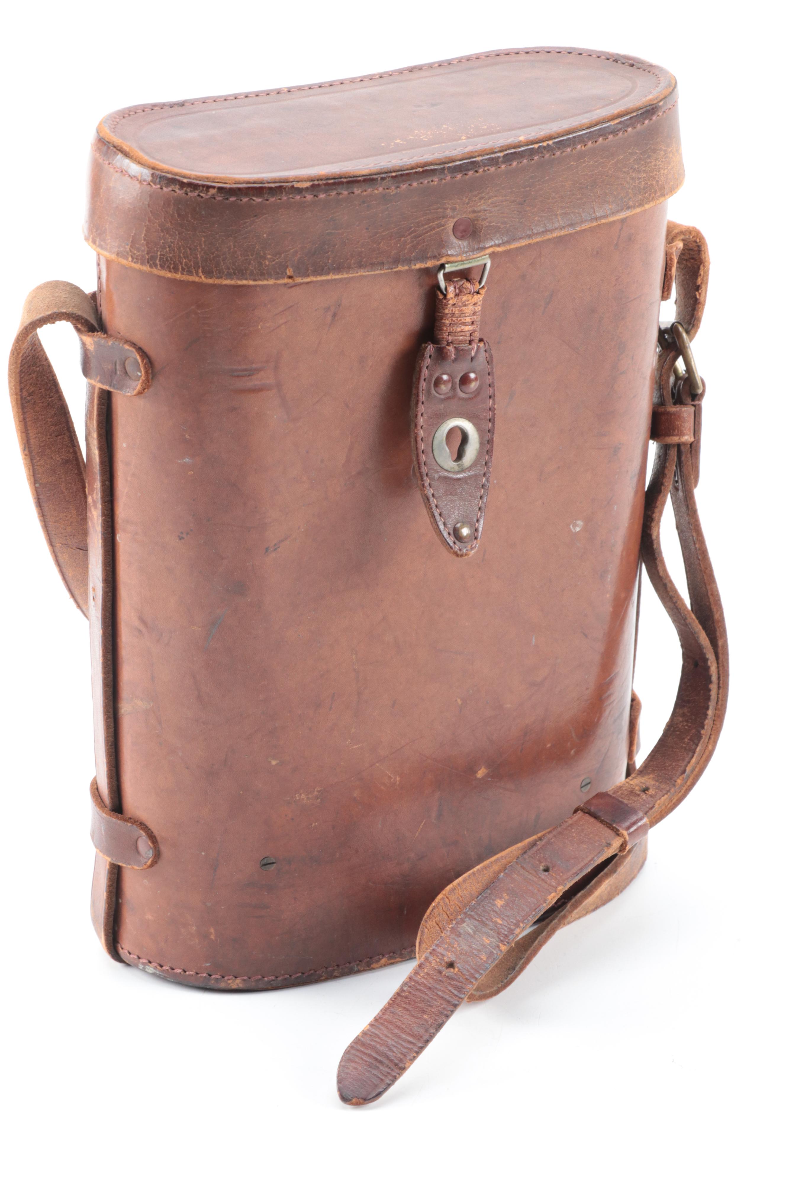 WWII Era Kershawn Bino Prism No. 2 Mark II and Other Binoculars with Case