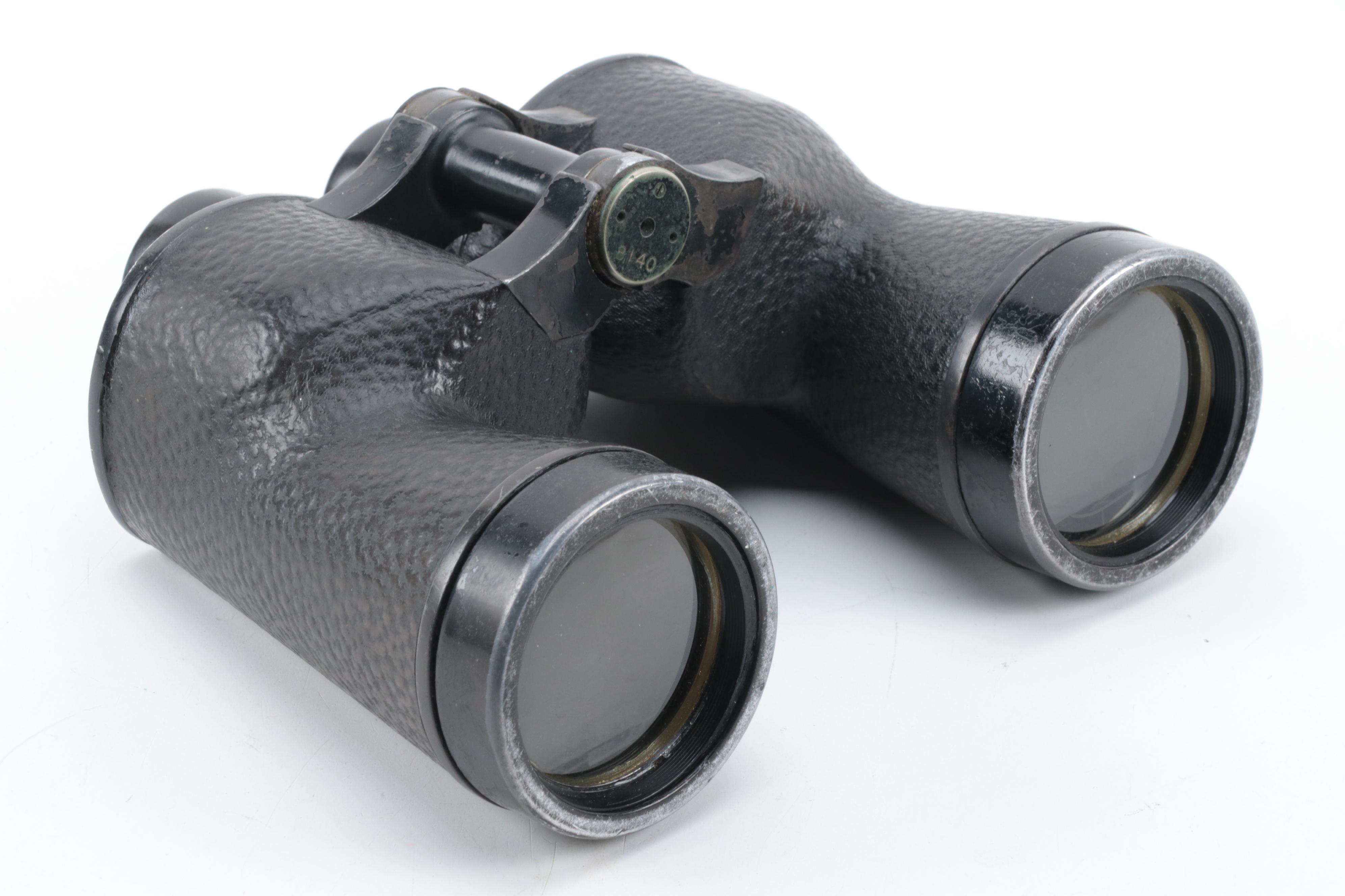 Spencer for U. S. Navy with Other Military Binoculars, Mid-20th Century
