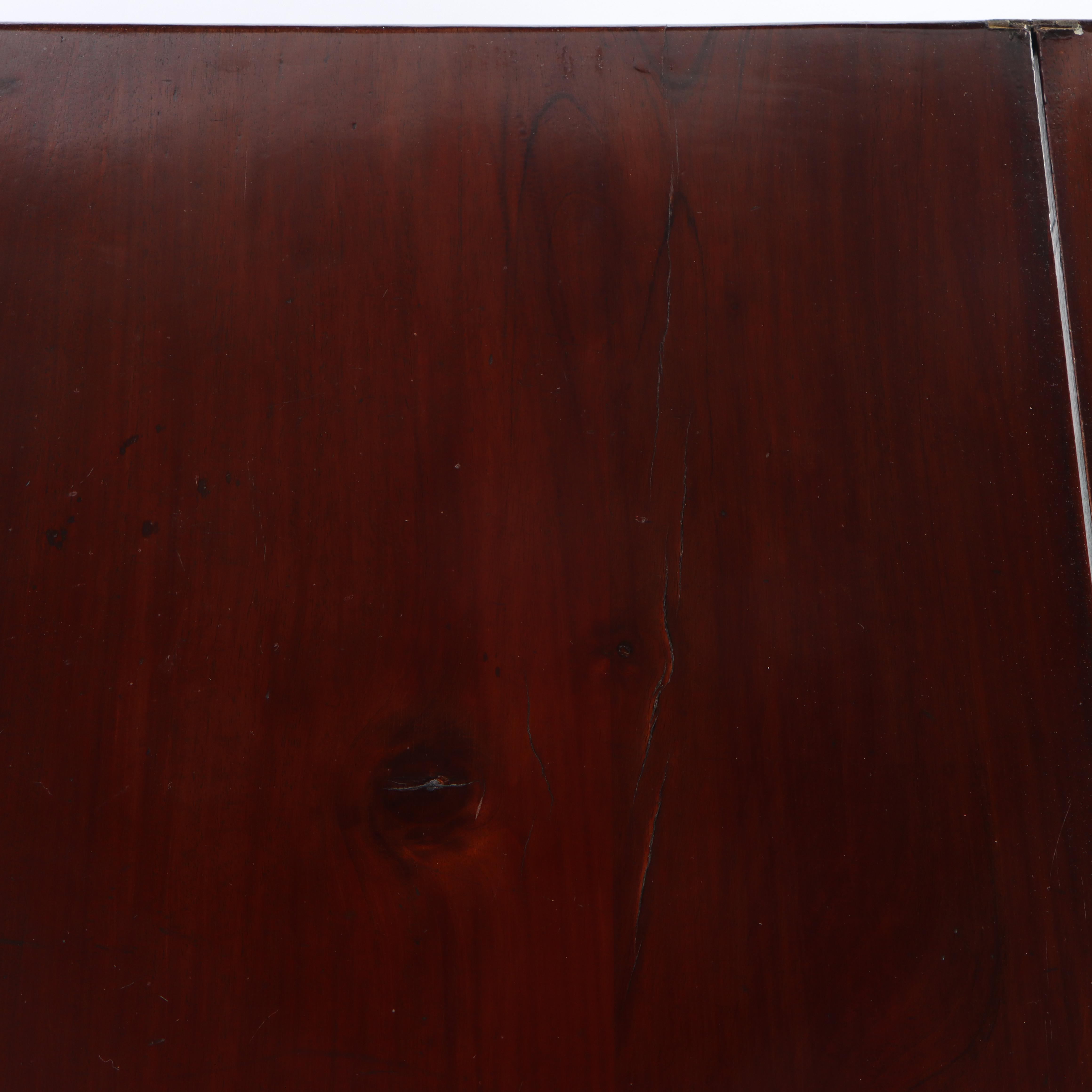 American Classical Carved Mahogany Games Table, circa 1830