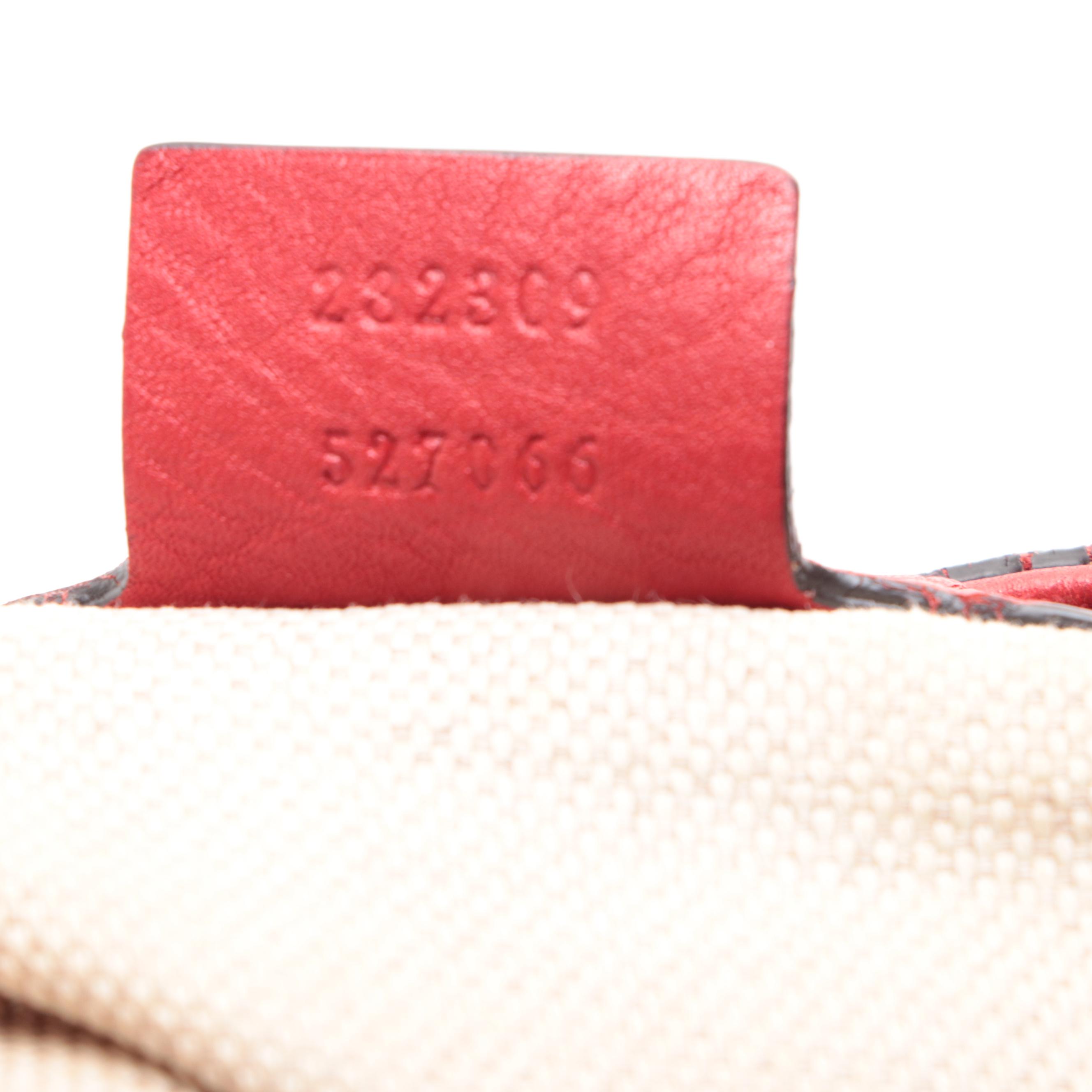 Gucci Soho Pebble Grain Leather Tote Bag