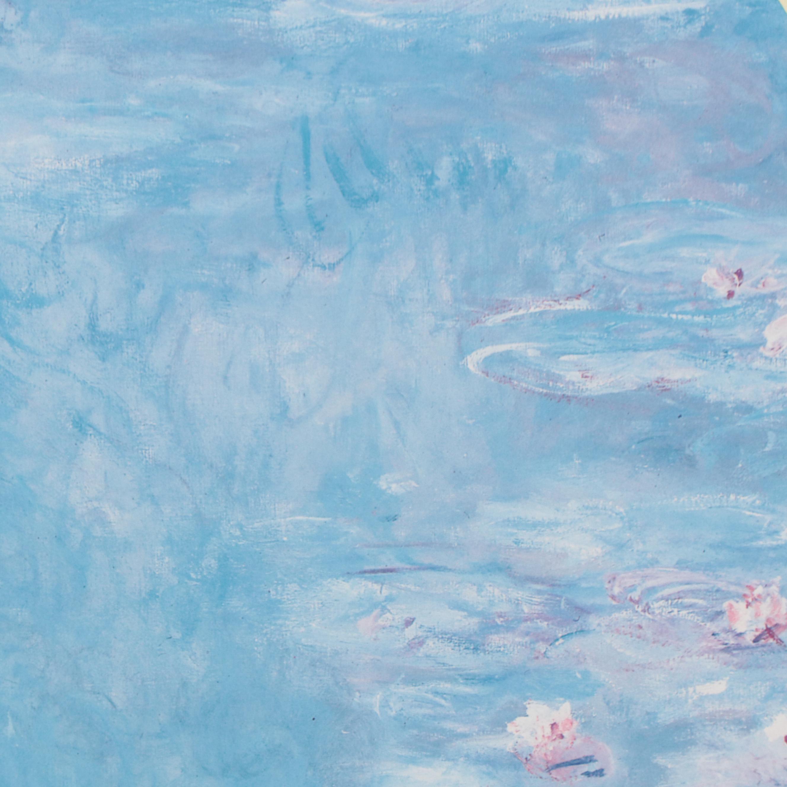 Offset Lithograph After Claude Monet of "Water Lilies"