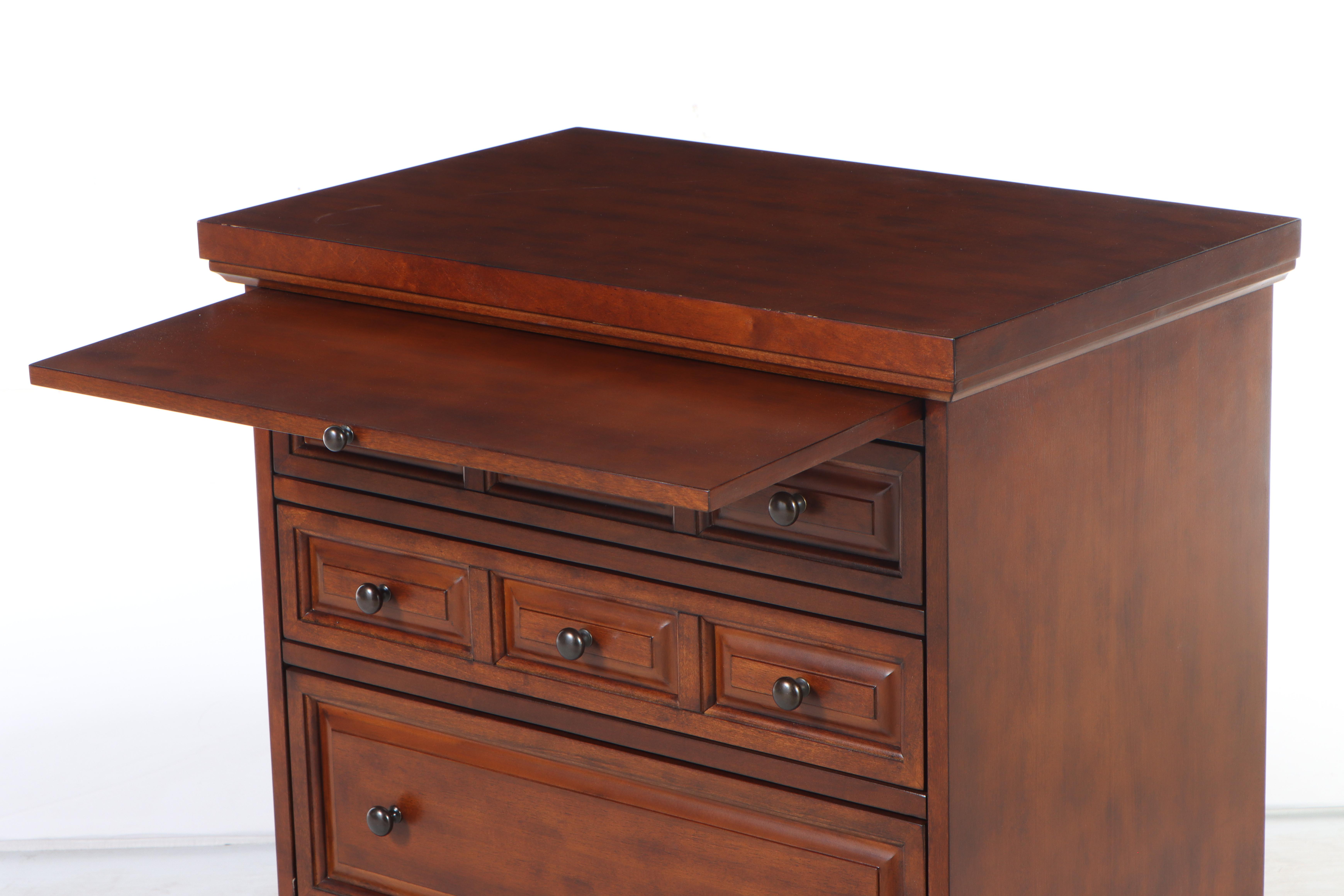 Pier 1 Imports Mahogany Finish Chest of Drawers