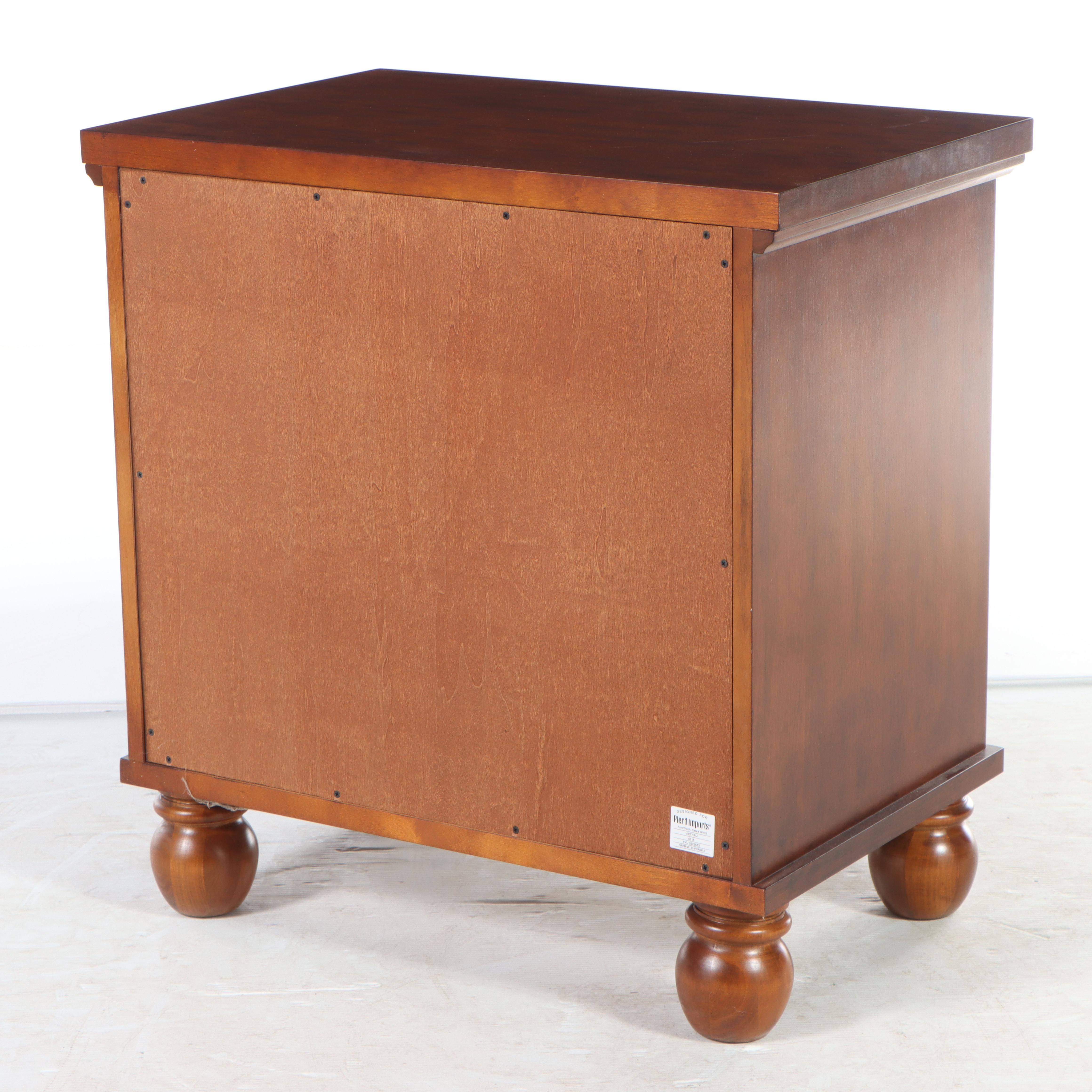 Pier 1 Imports Mahogany Finish Chest of Drawers