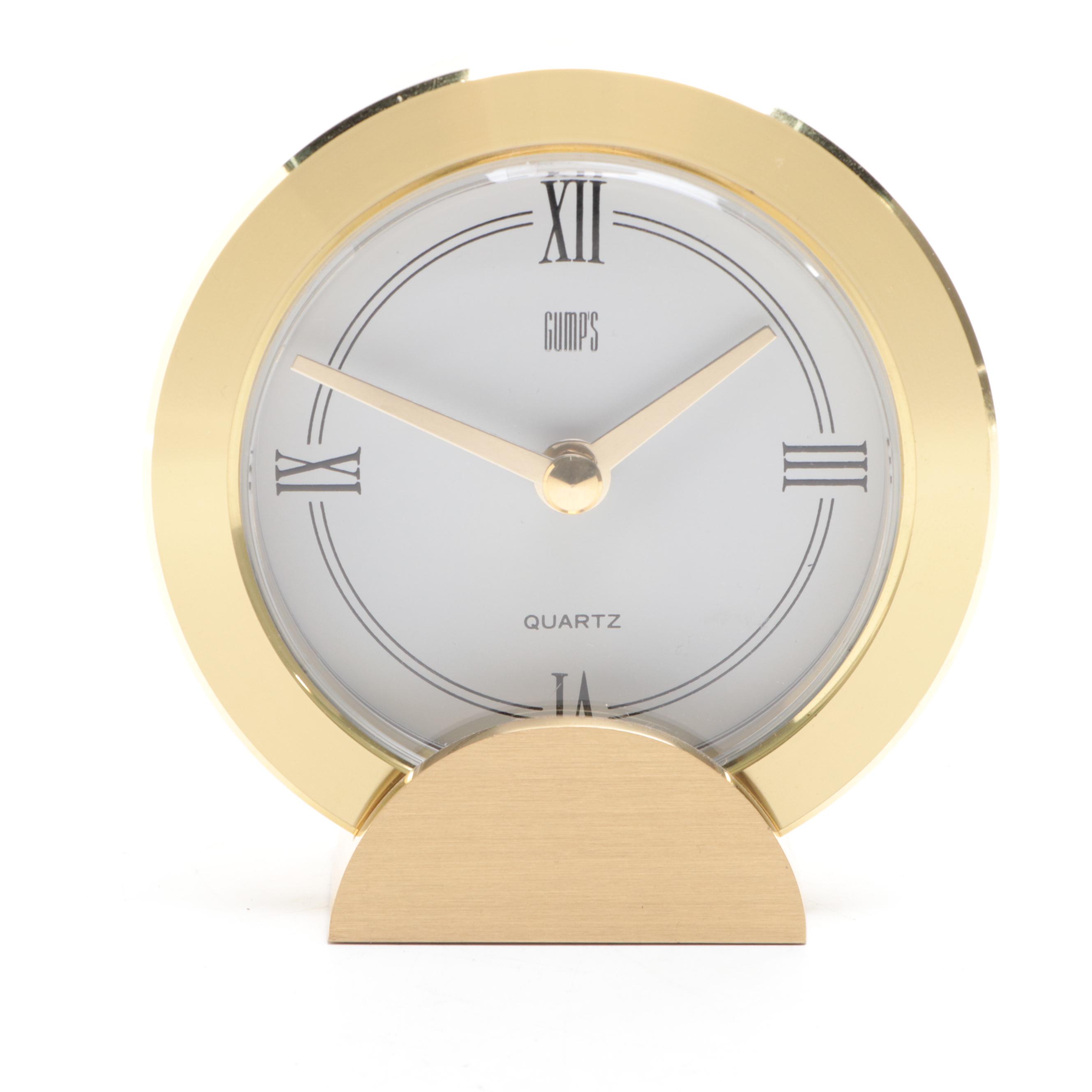 Telechrom and Gump's Desk Clocks, Mid to Late 20th Century