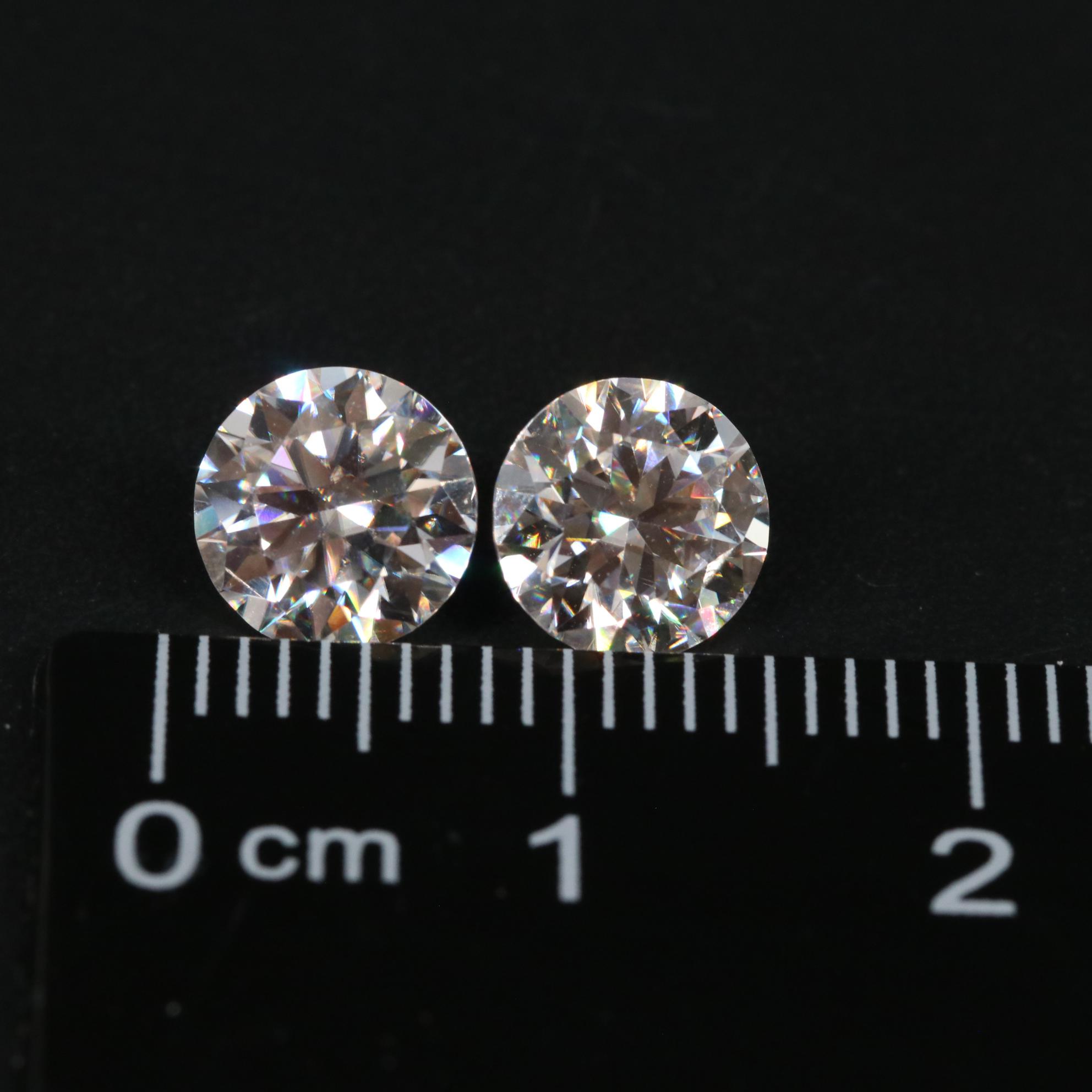Loose 2.41 CTW Moissanite
