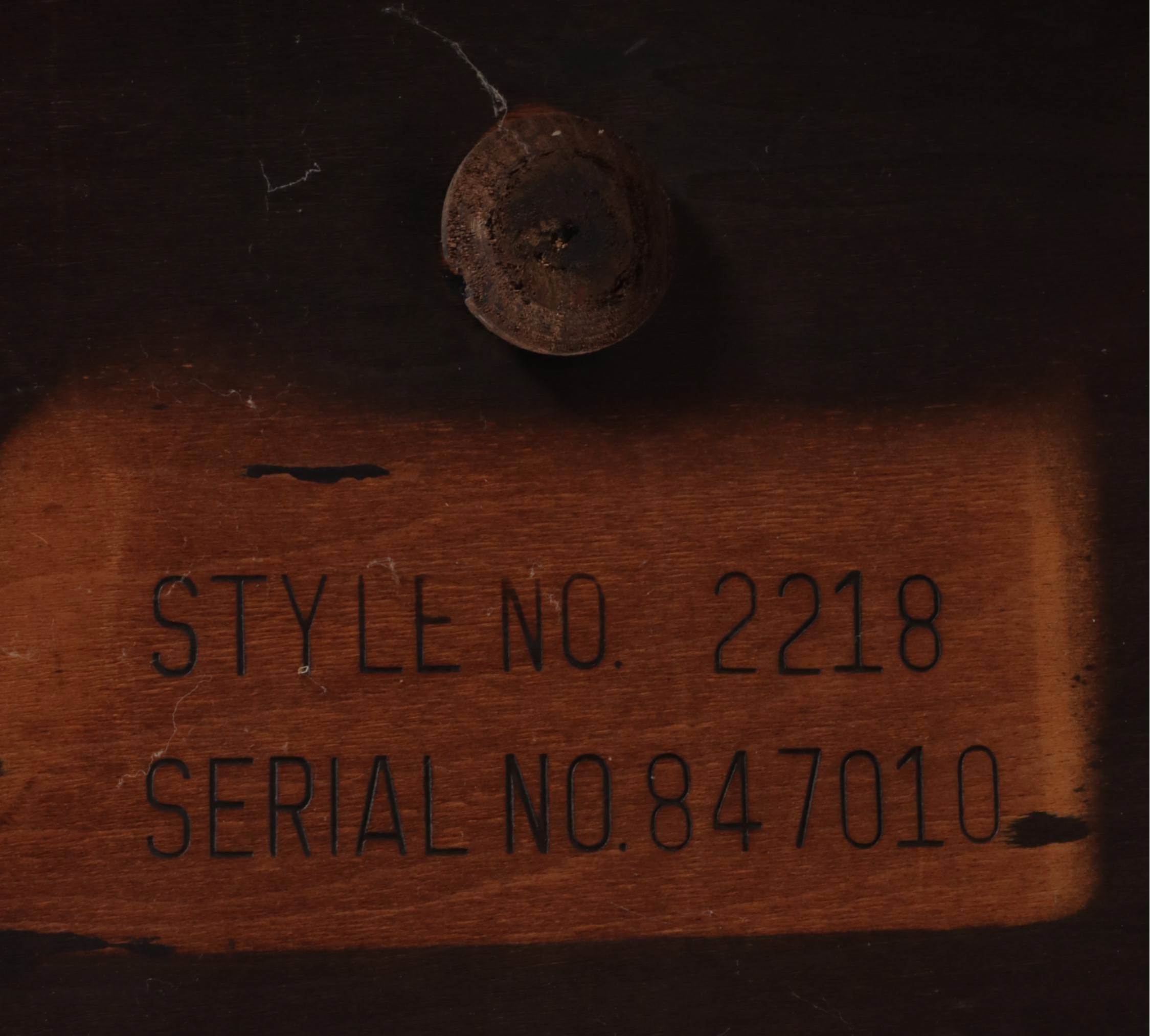 Lane Federal Style Mahogany and Cedar Blanket Chest, 20th Century