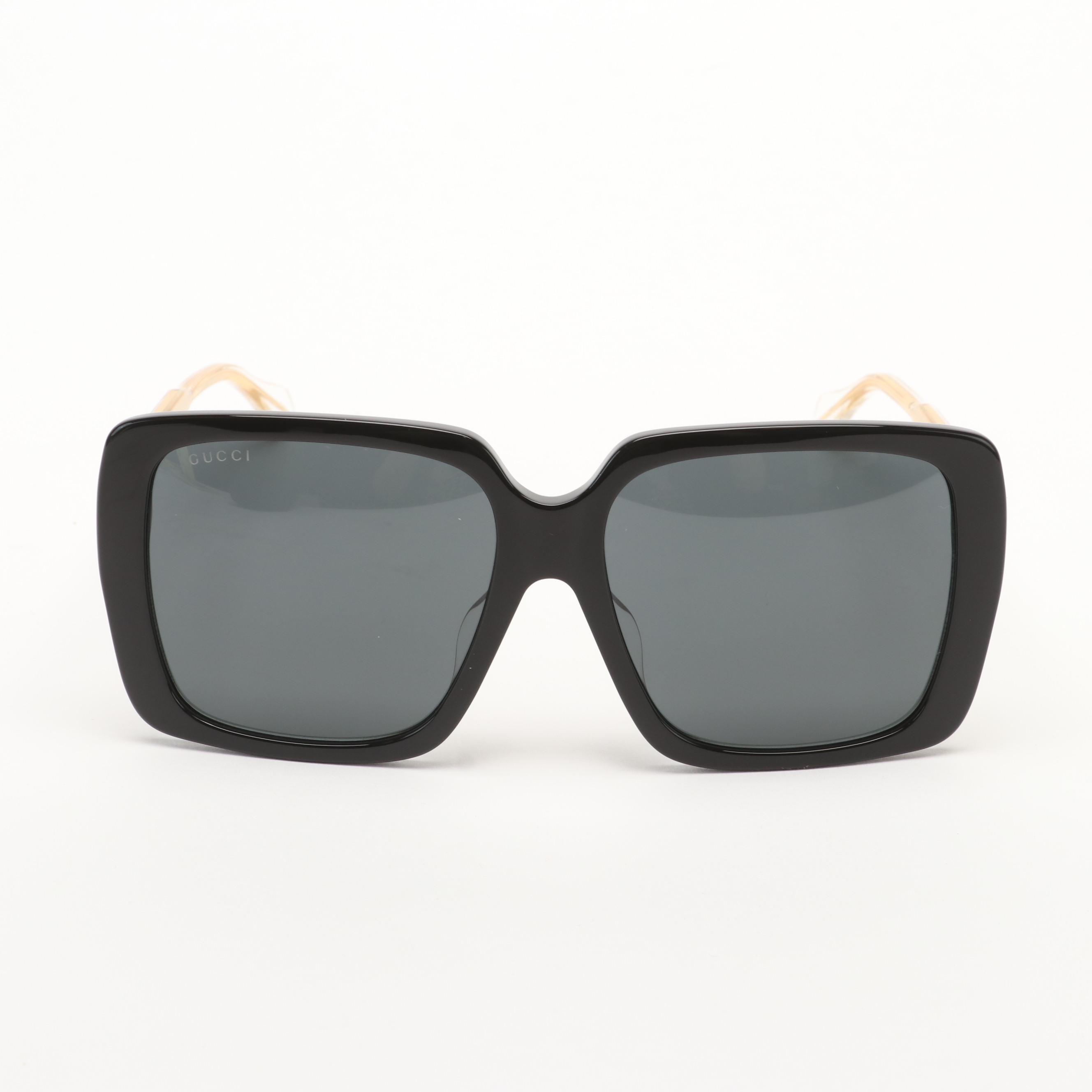 Gucci GG 0567/SAN Square Sunglasses with Case