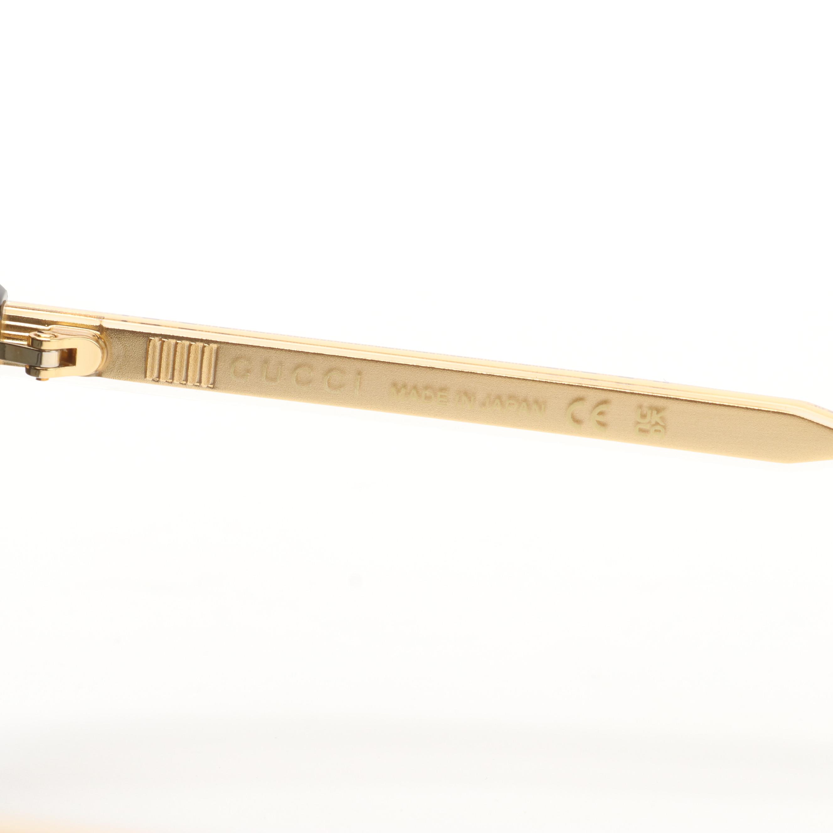 Gucci GG 0567/SAN Square Sunglasses with Case