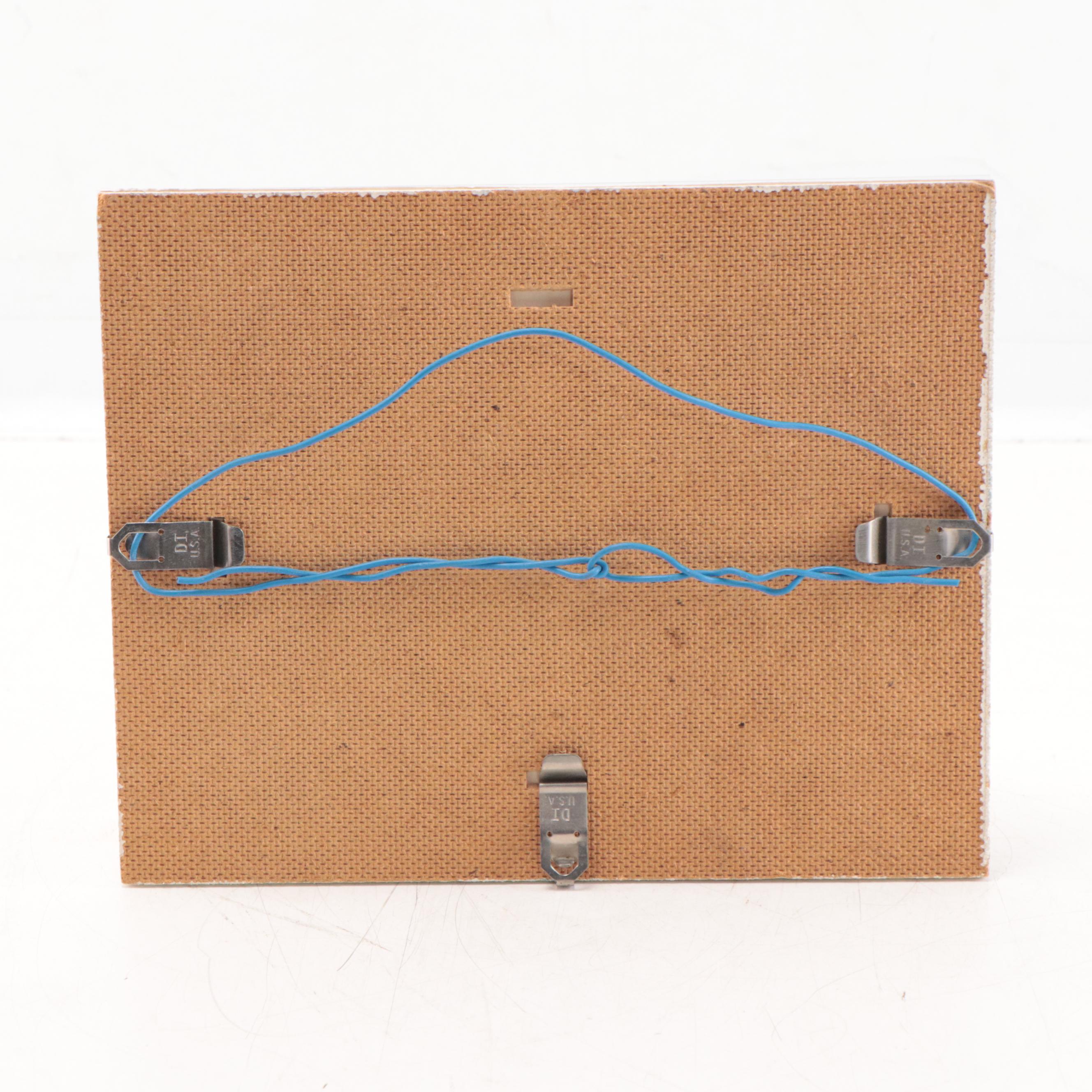 Katrina Halter Watercolor Composition of Abstract Trees