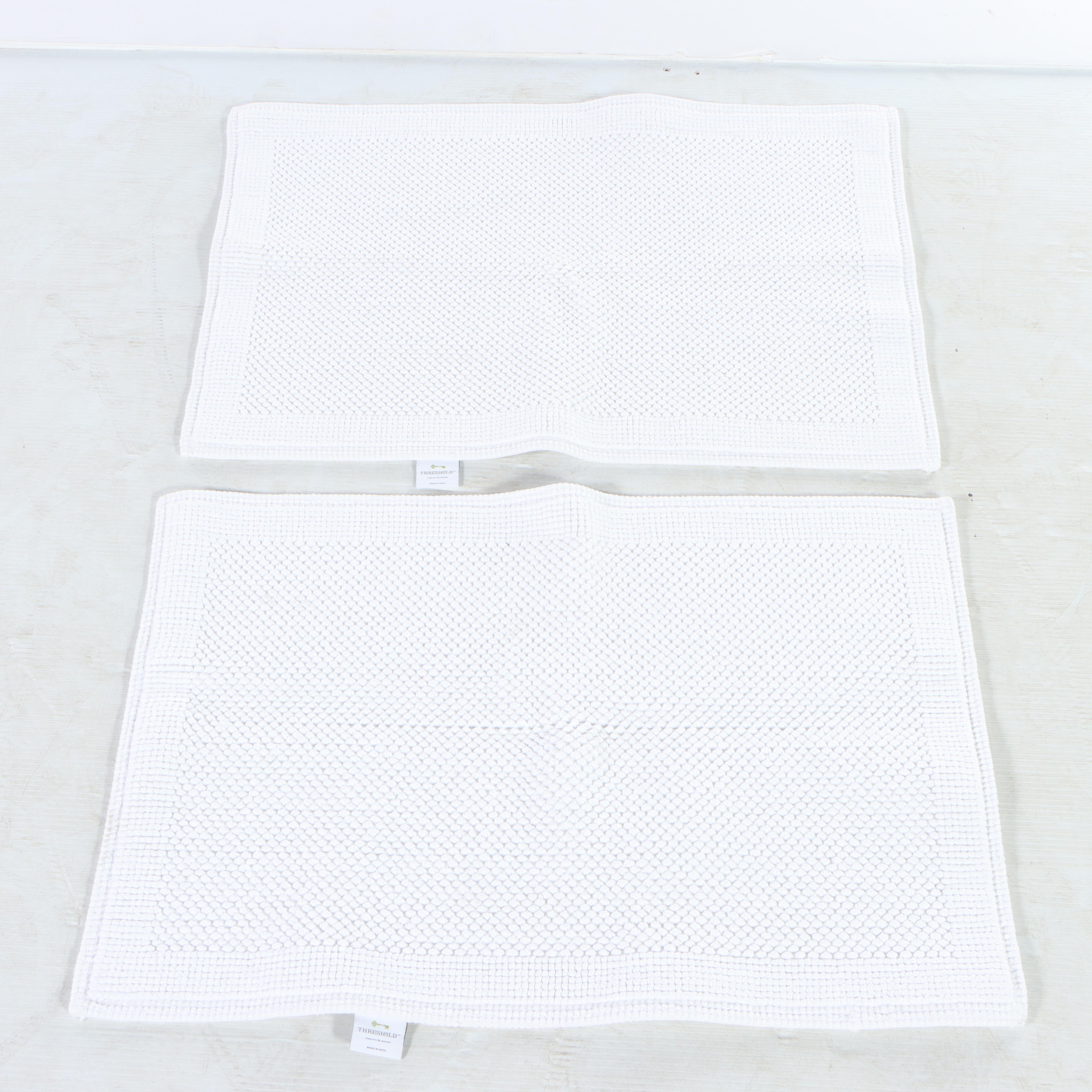 AquaTeak Slatted Teak Shower Bench Plus Conair Scale and Two Threshold Mats