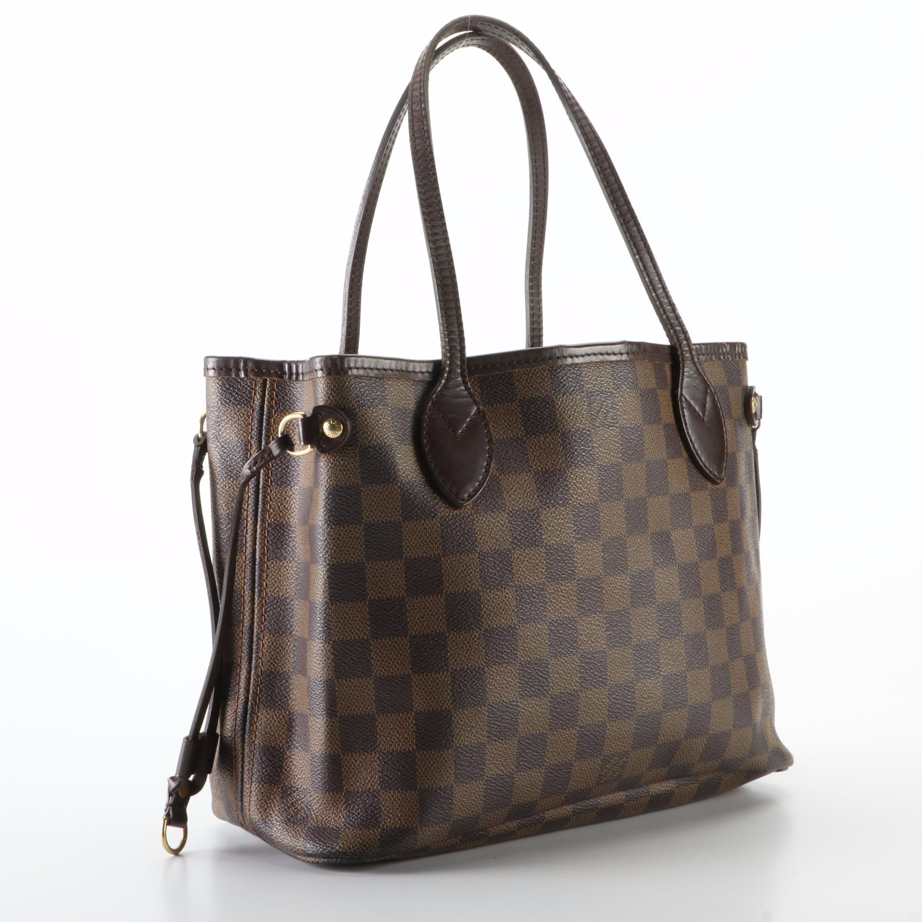 Louis Vuitton Neverfull PM in Damier Ebene Canvas