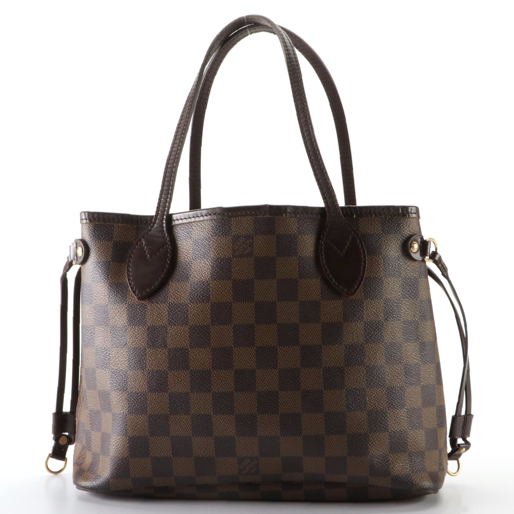 Louis Vuitton Neverfull PM in Damier Ebene Canvas