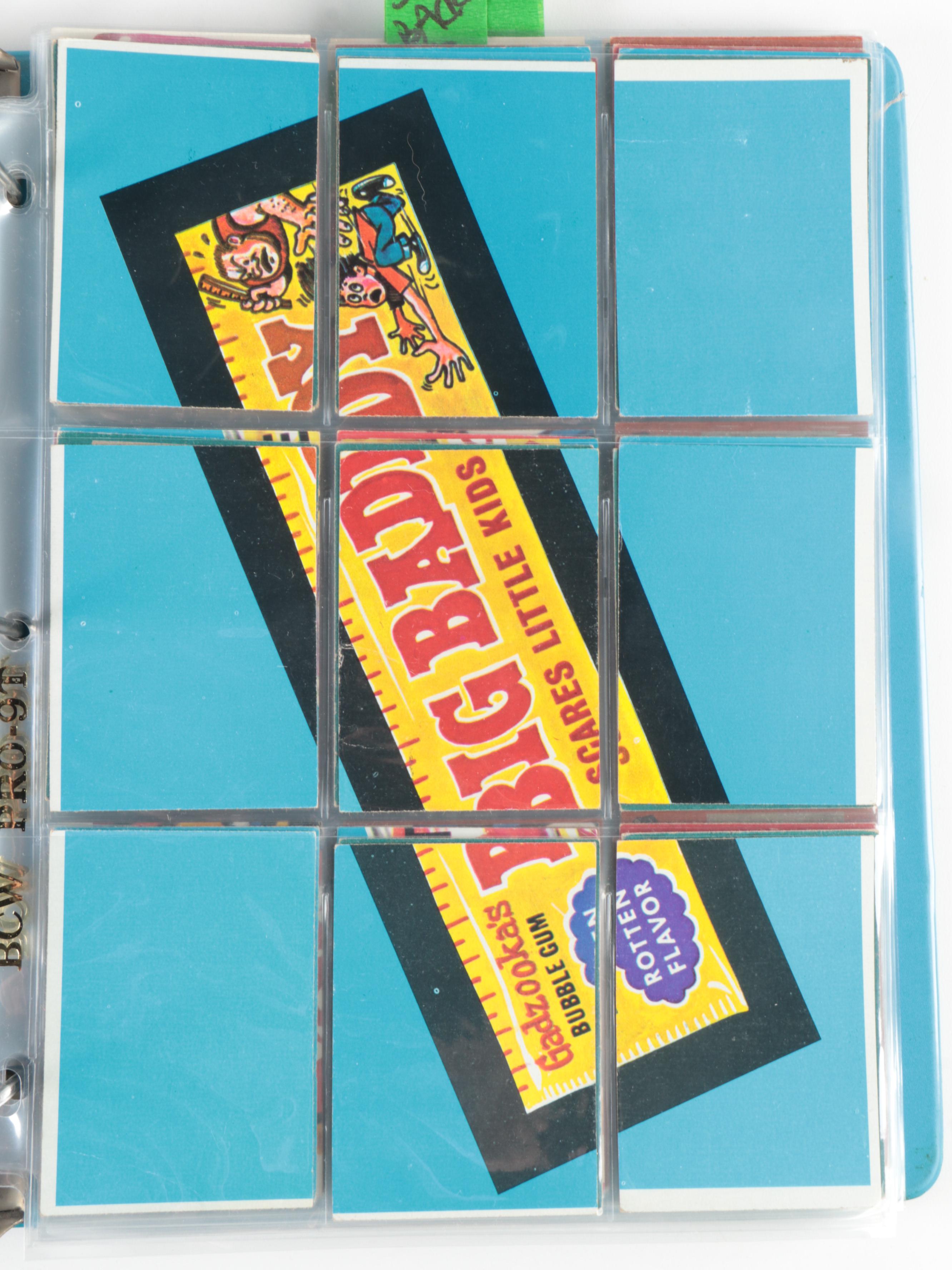 Topps Wacky Packs and Foldees Cards with Whitman Playing Cards, 1960s–1980s