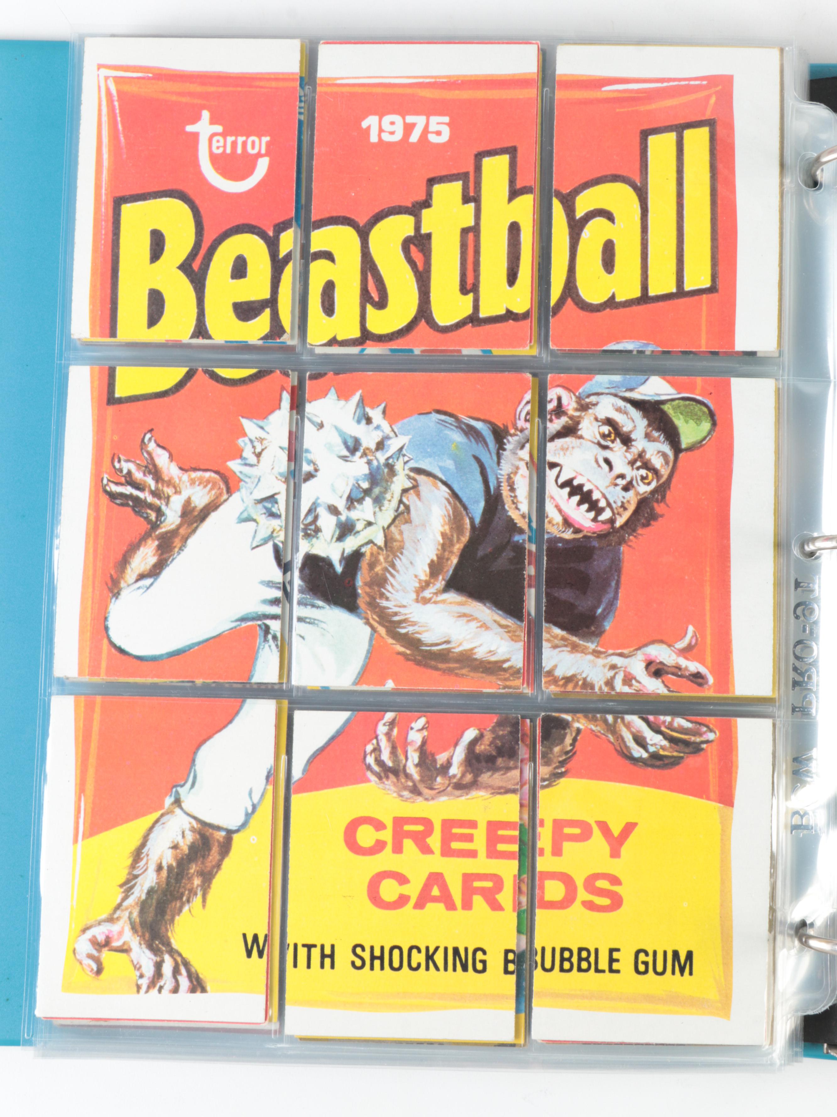 Topps Wacky Packs and Foldees Cards with Whitman Playing Cards, 1960s–1980s