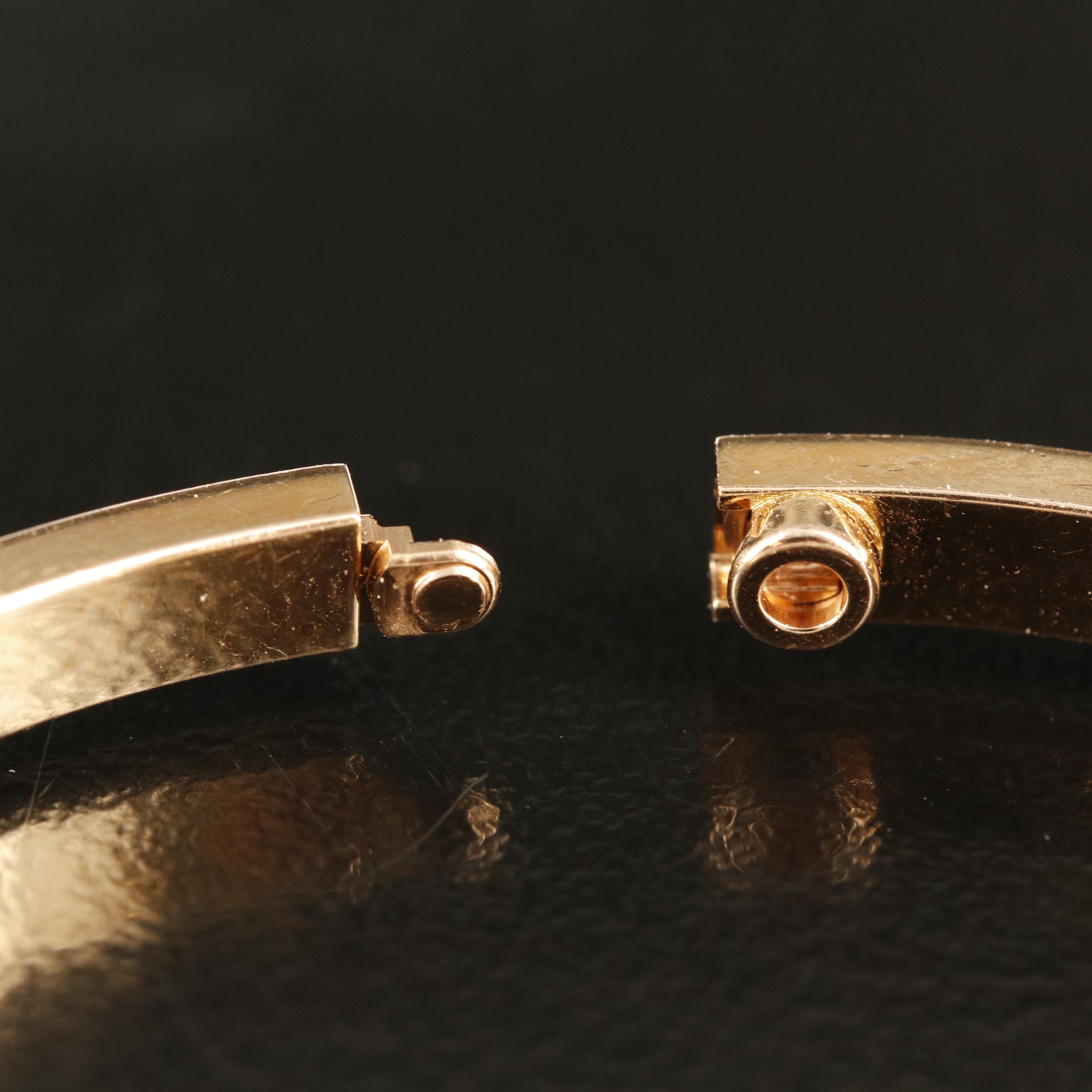 Cartier "Love" 18K Rose Gold Hinged Bangle