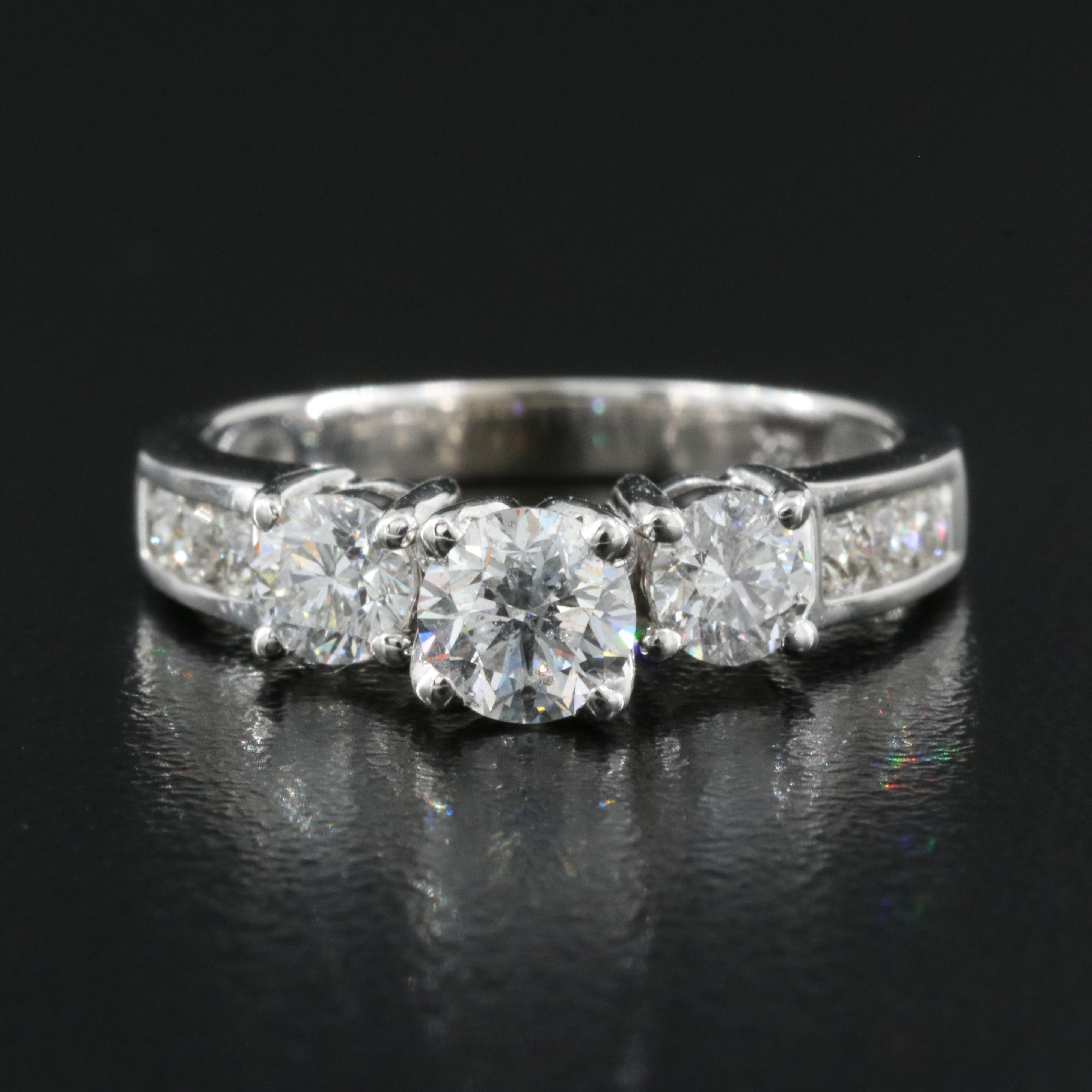 14K 1.26 CTW Diamond Ring