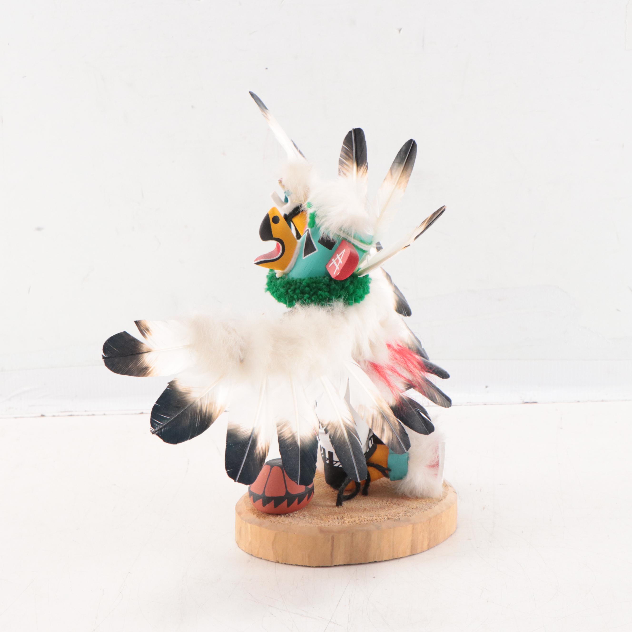 Burbank Hopi "Eagle" Kachina Figure, Late 20th Century
