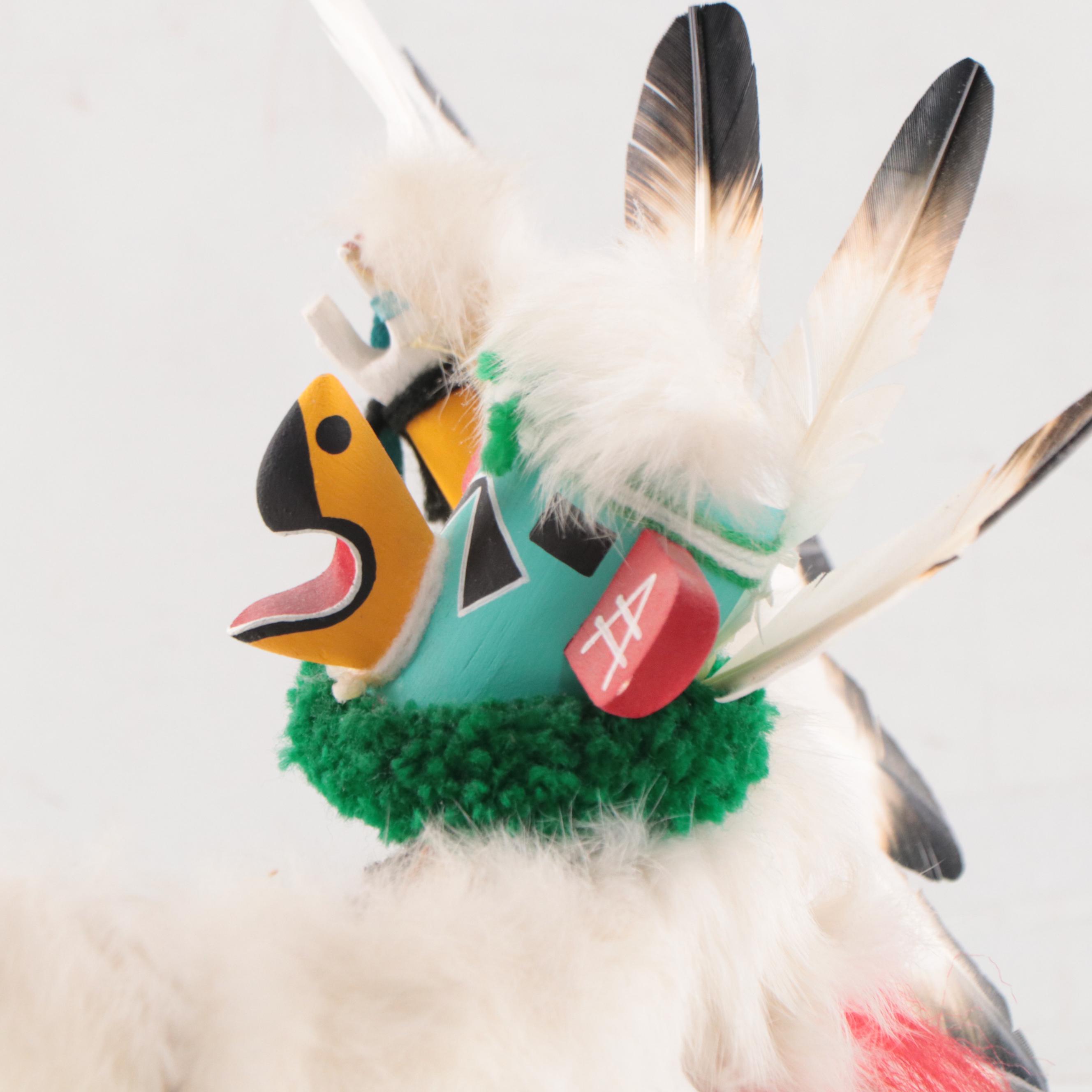 Burbank Hopi "Eagle" Kachina Figure, Late 20th Century