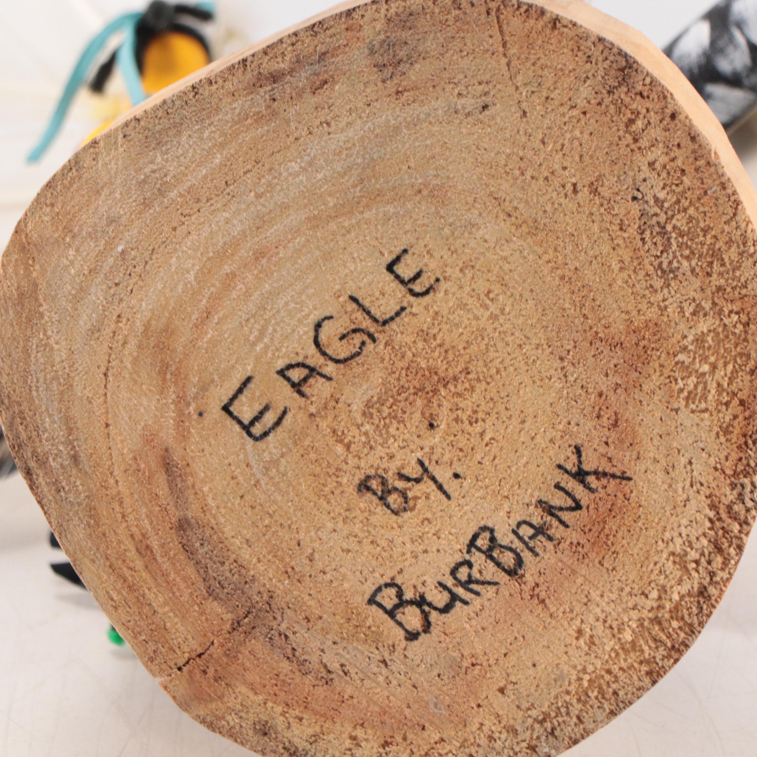 Burbank Hopi "Eagle" Kachina Figure, Late 20th Century