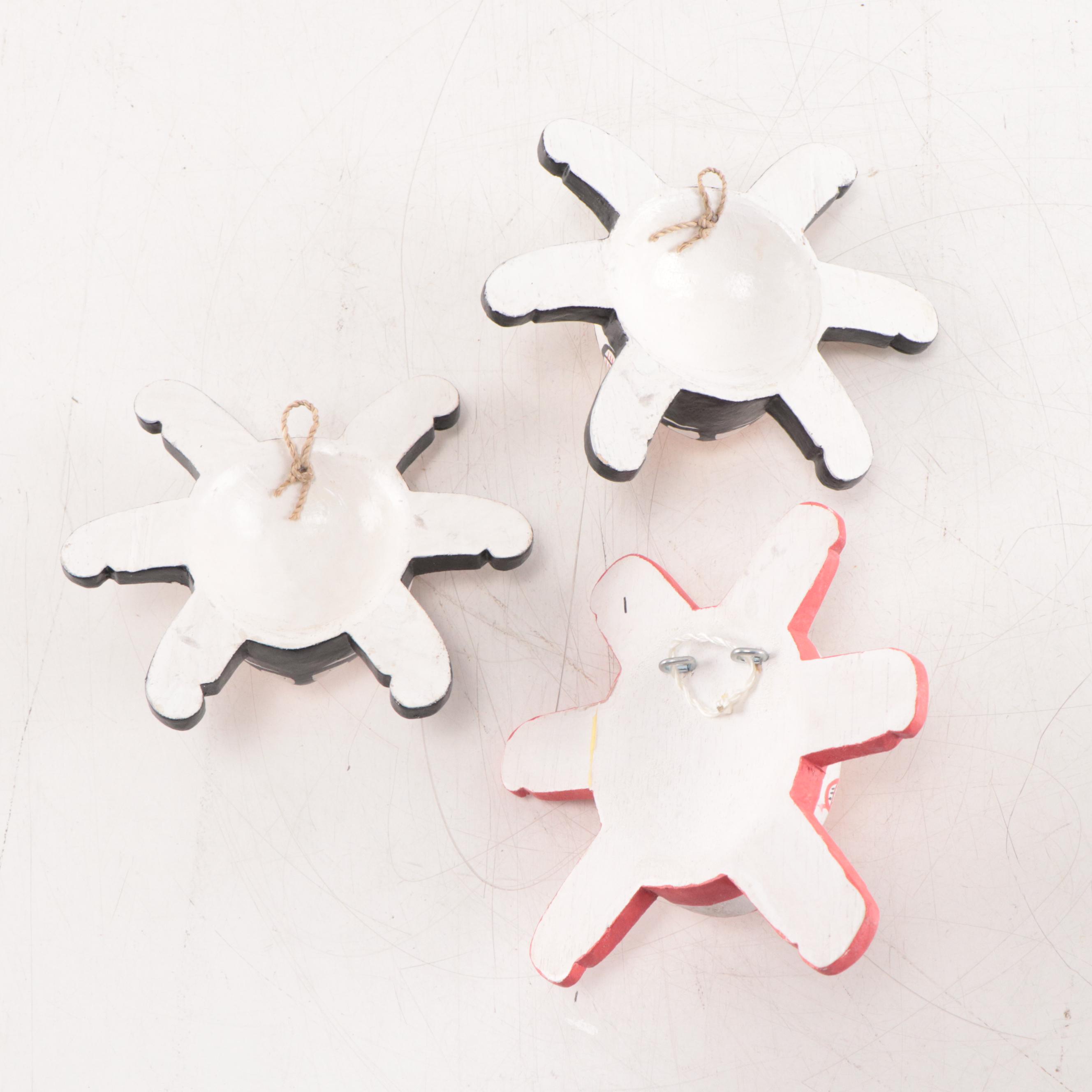 Pacific Northwest Native American Style Miniature Mask Wall Hangings