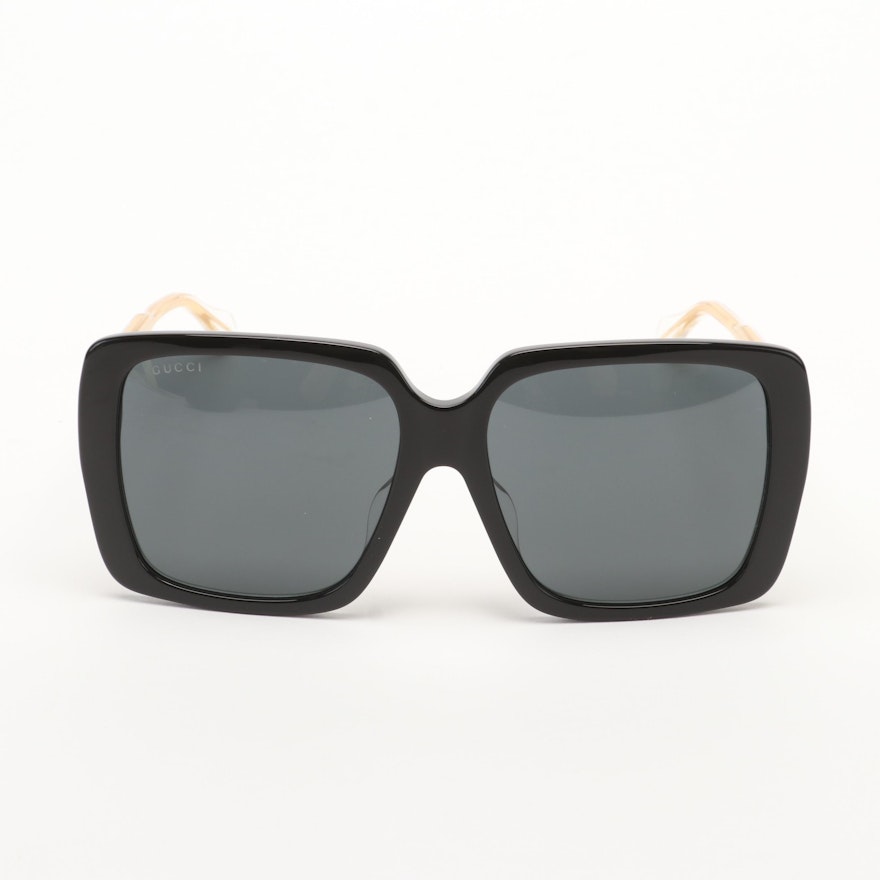 Gucci GG0765/SA Square Sunglasses with Case