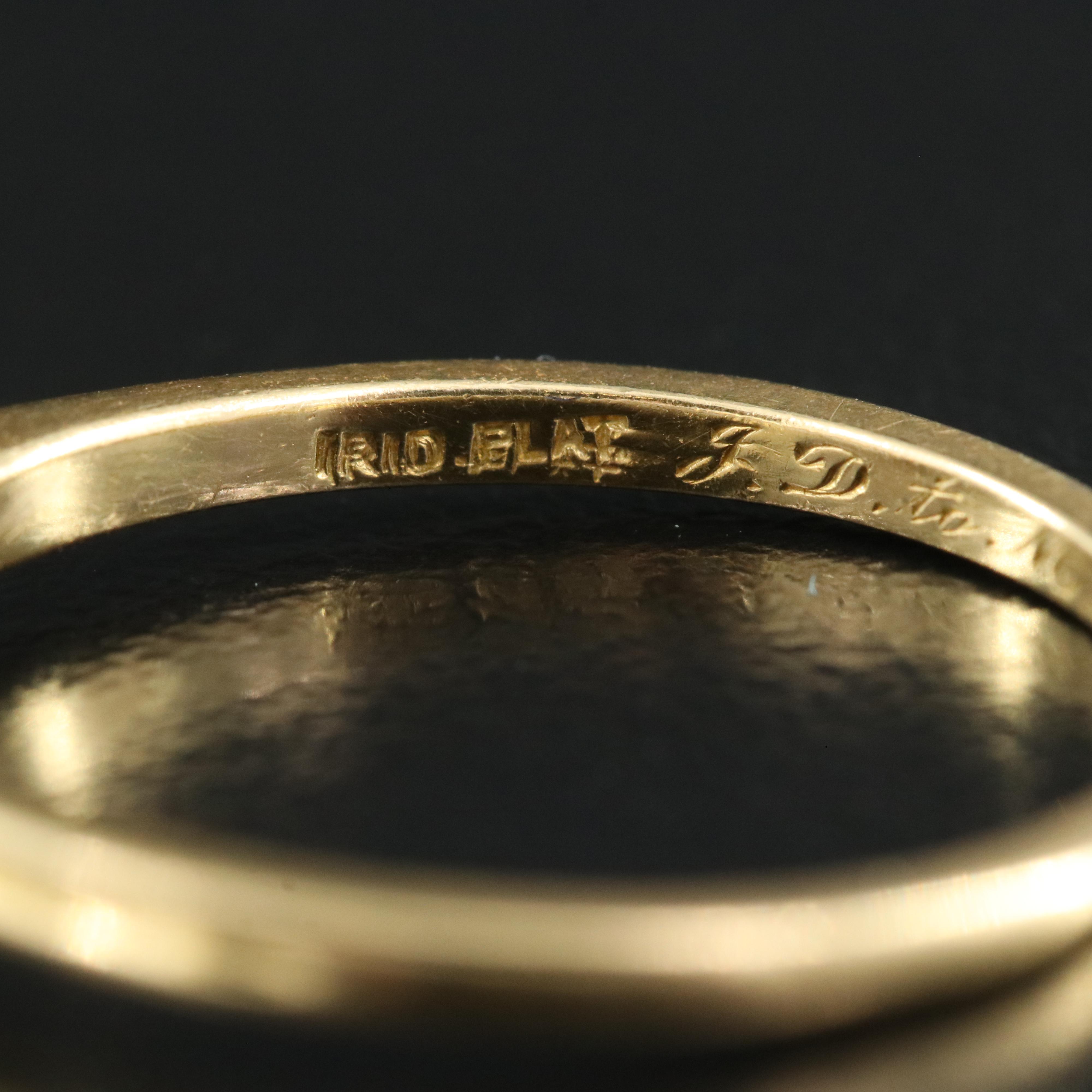 Tiffany & Co. 18K 0.50 CT Diamond Solitaire Ring with Platinum Mounting