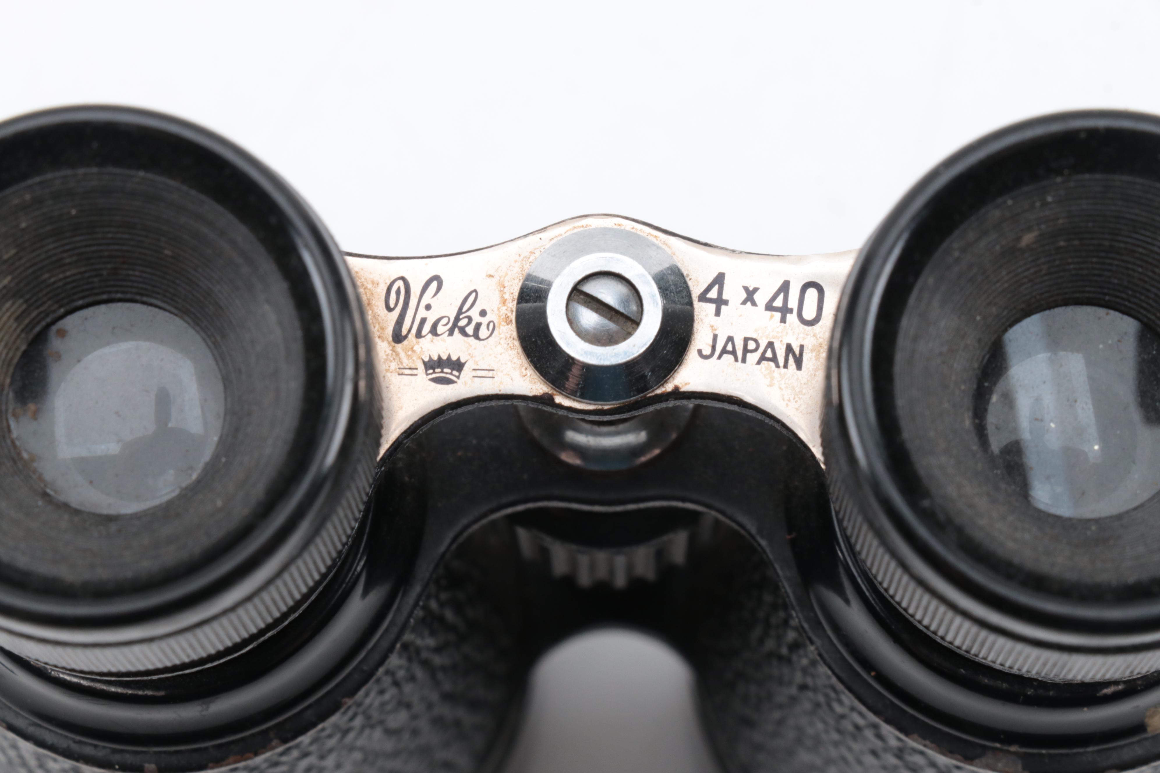 Glori, Magna and Vicki Binoculars, Mid-20th Century