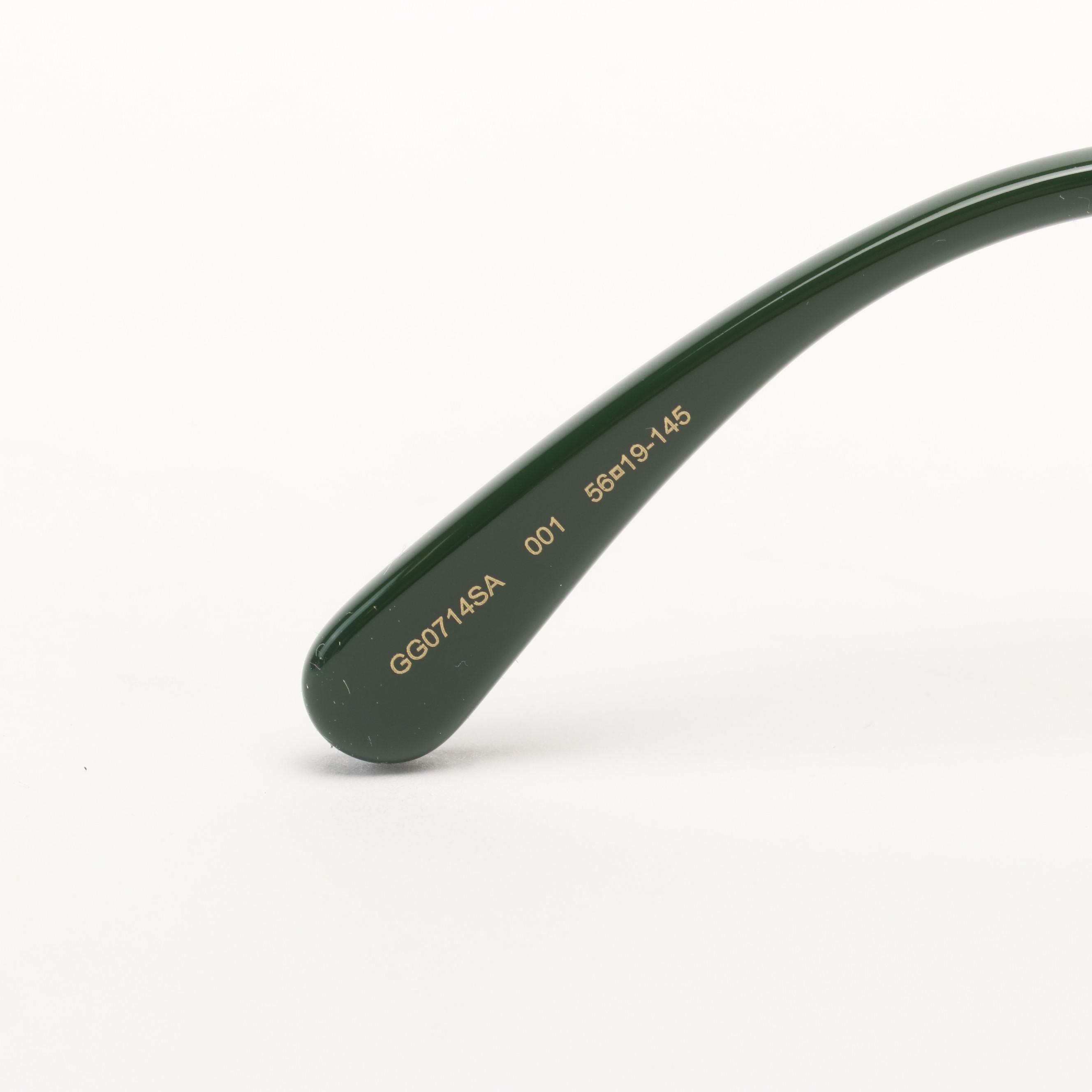 Gucci GG 0714/SA Square Sunglasses with Case