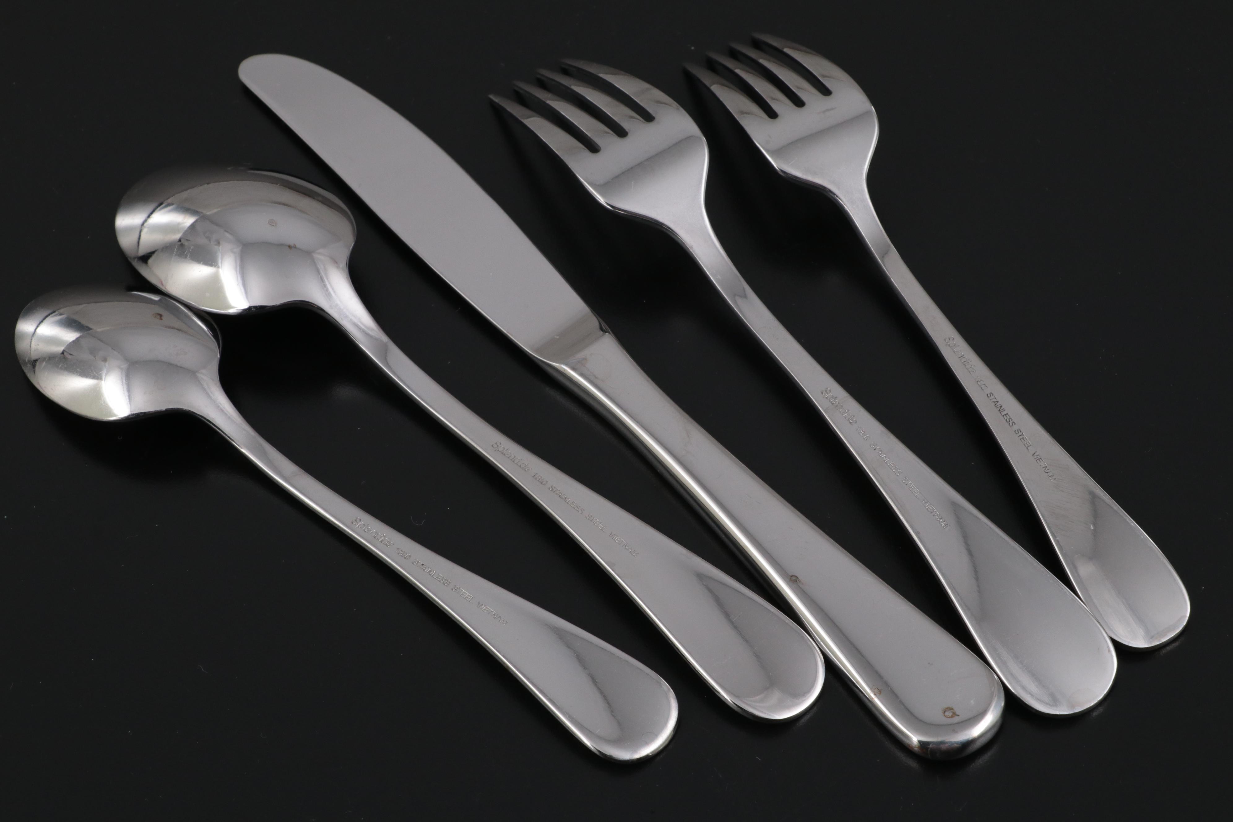 Splendide "Cirrus" Stainless Steel Flatware