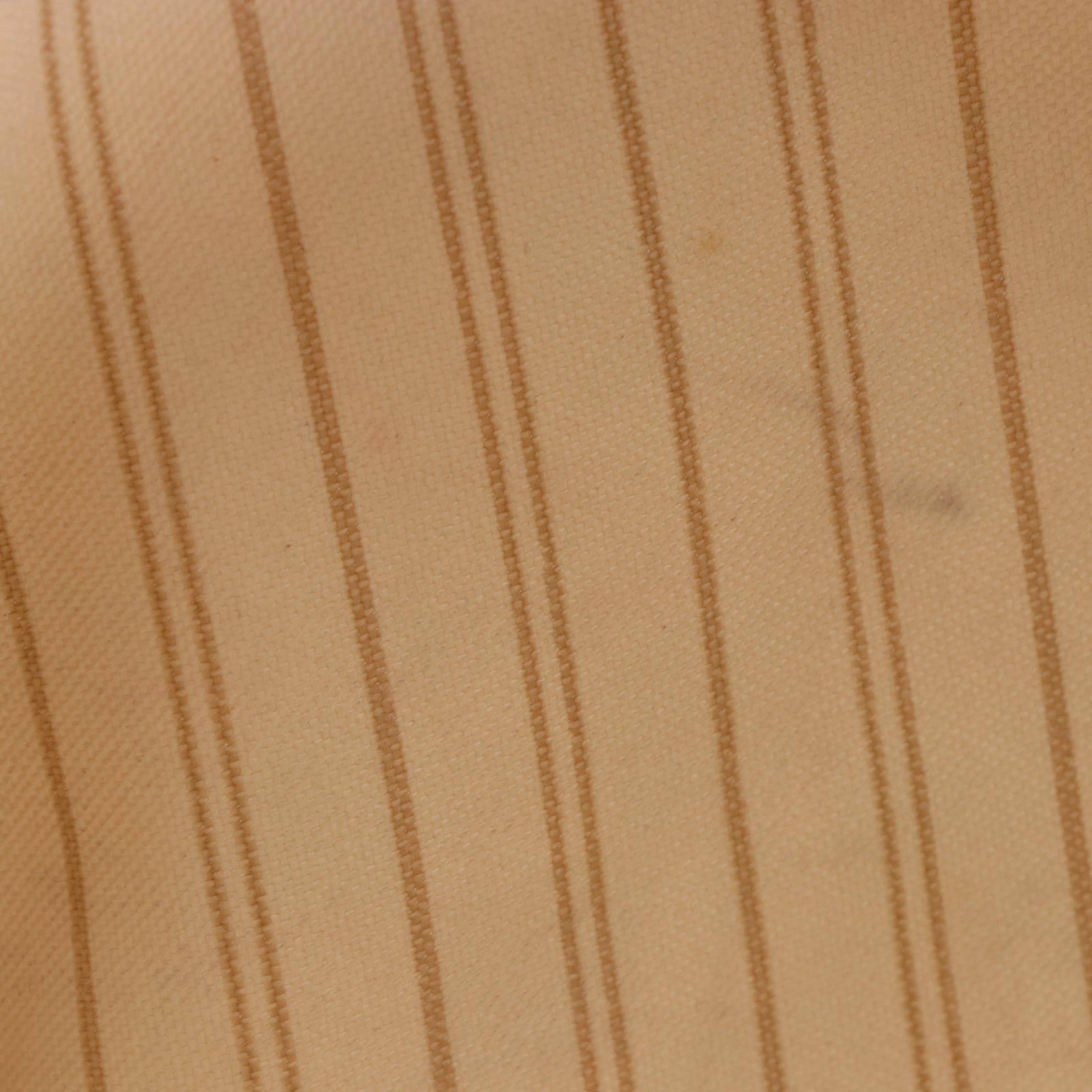 Louis Vuitton Neverfull MM in Damier Azur Canvas and Vachetta Leather with Pouch