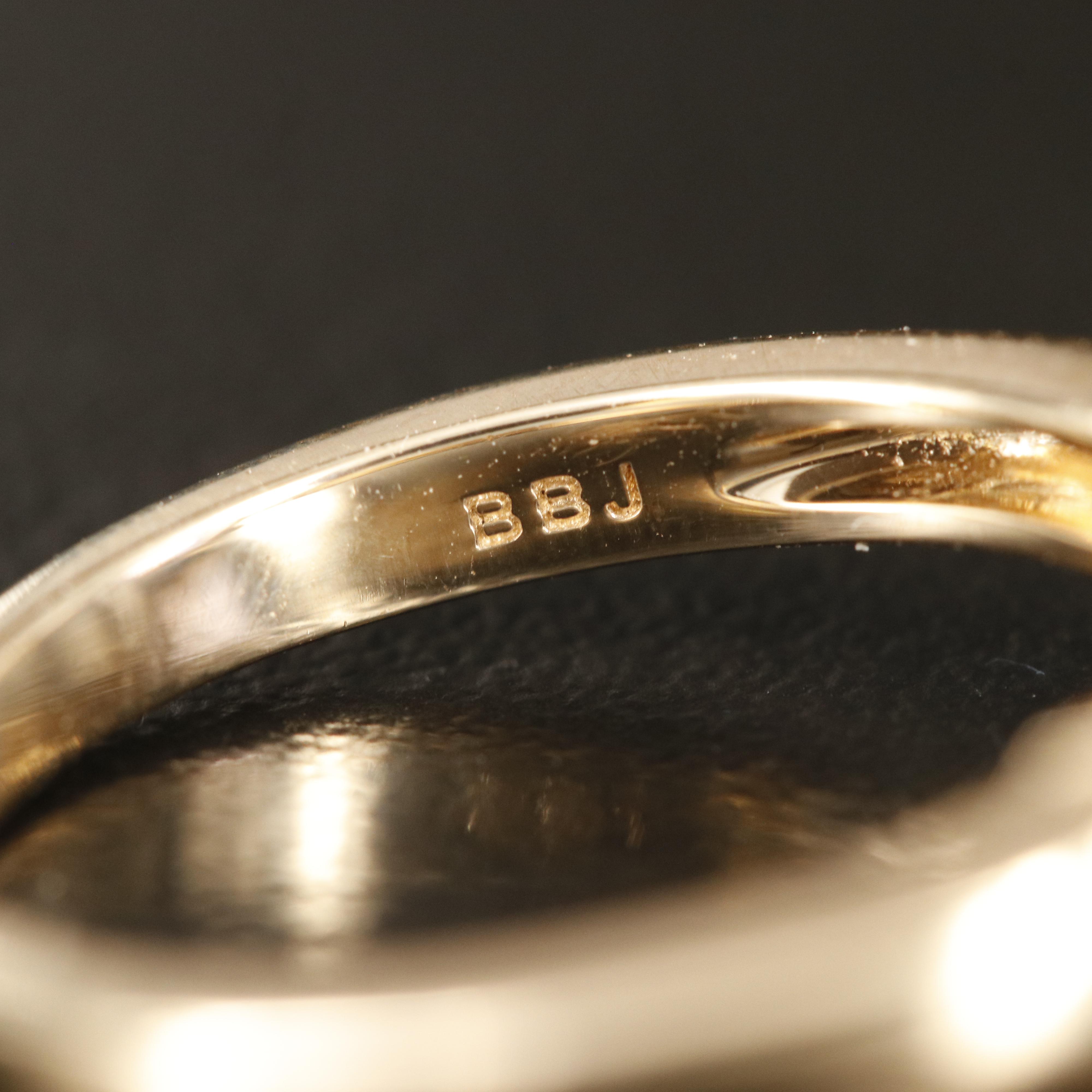 14K Tanzanite, Topaz and Diamond Ring