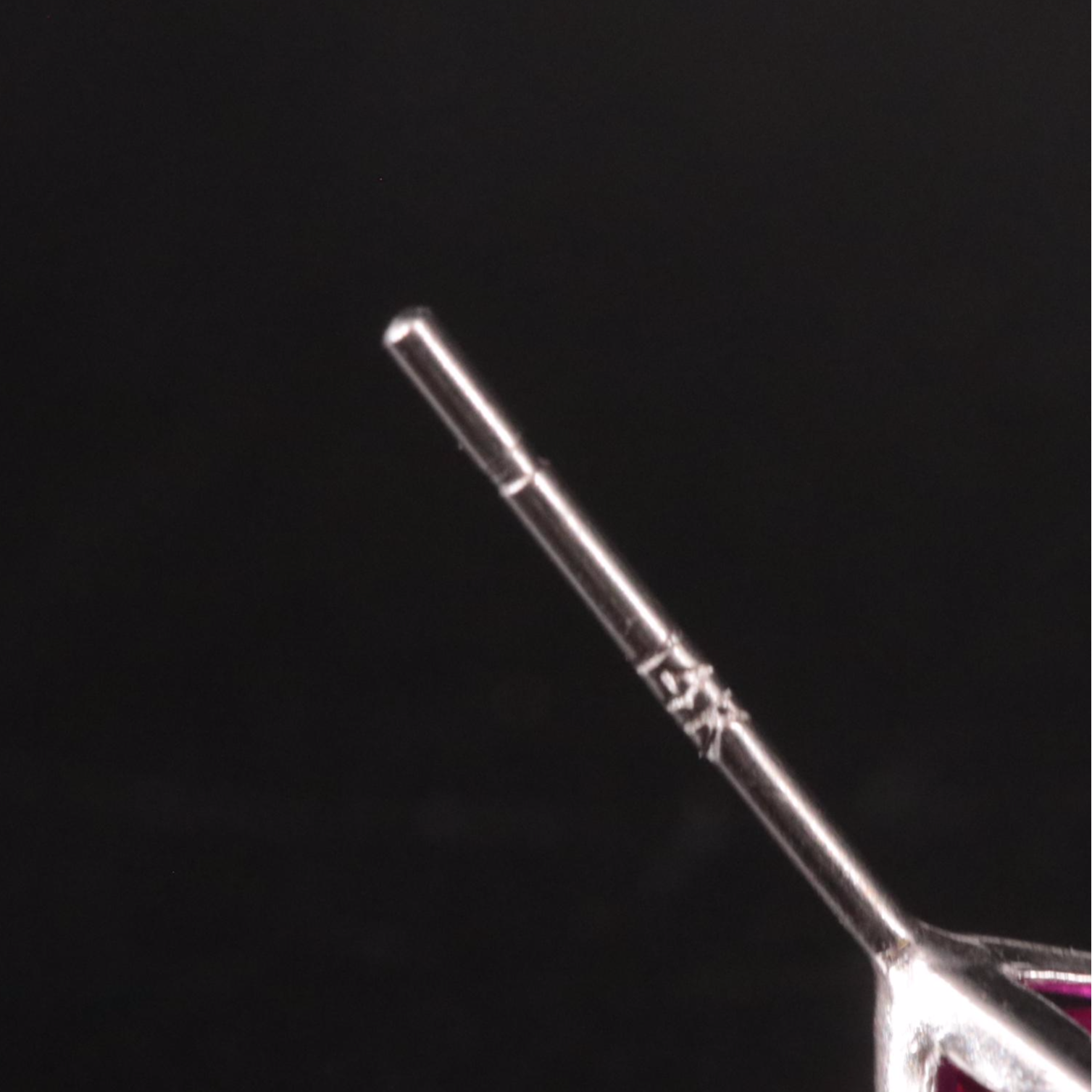 14K Ruby Stud Earrings