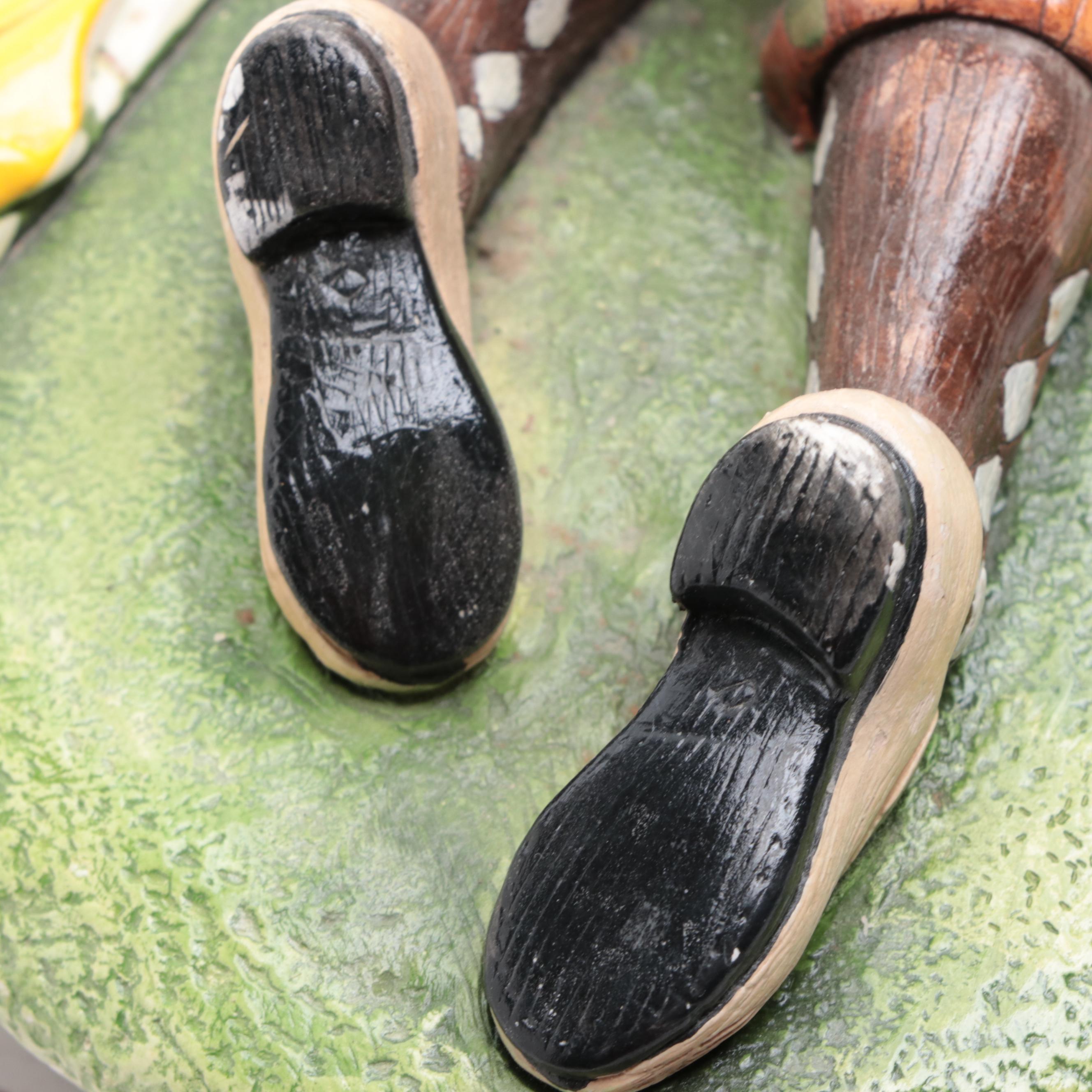 Naturecraft "Golfer" Hand-Painted Stoneware Figurine, 1974
