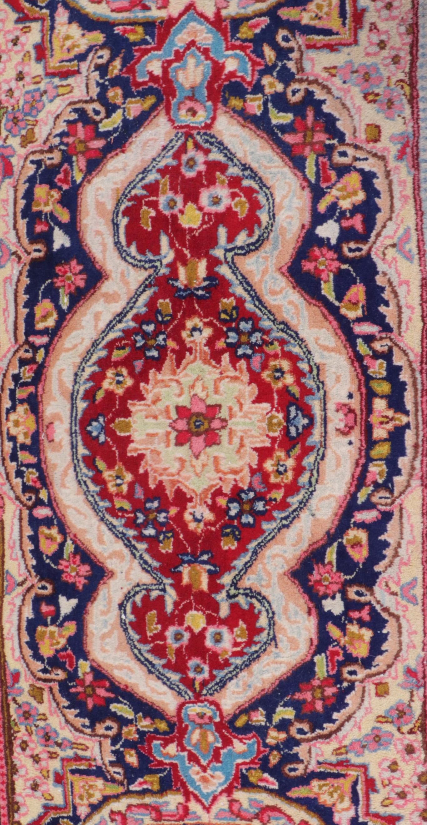 11'2 x 15'7 Hand-Knotted Persian Kerman Room Sized Rug