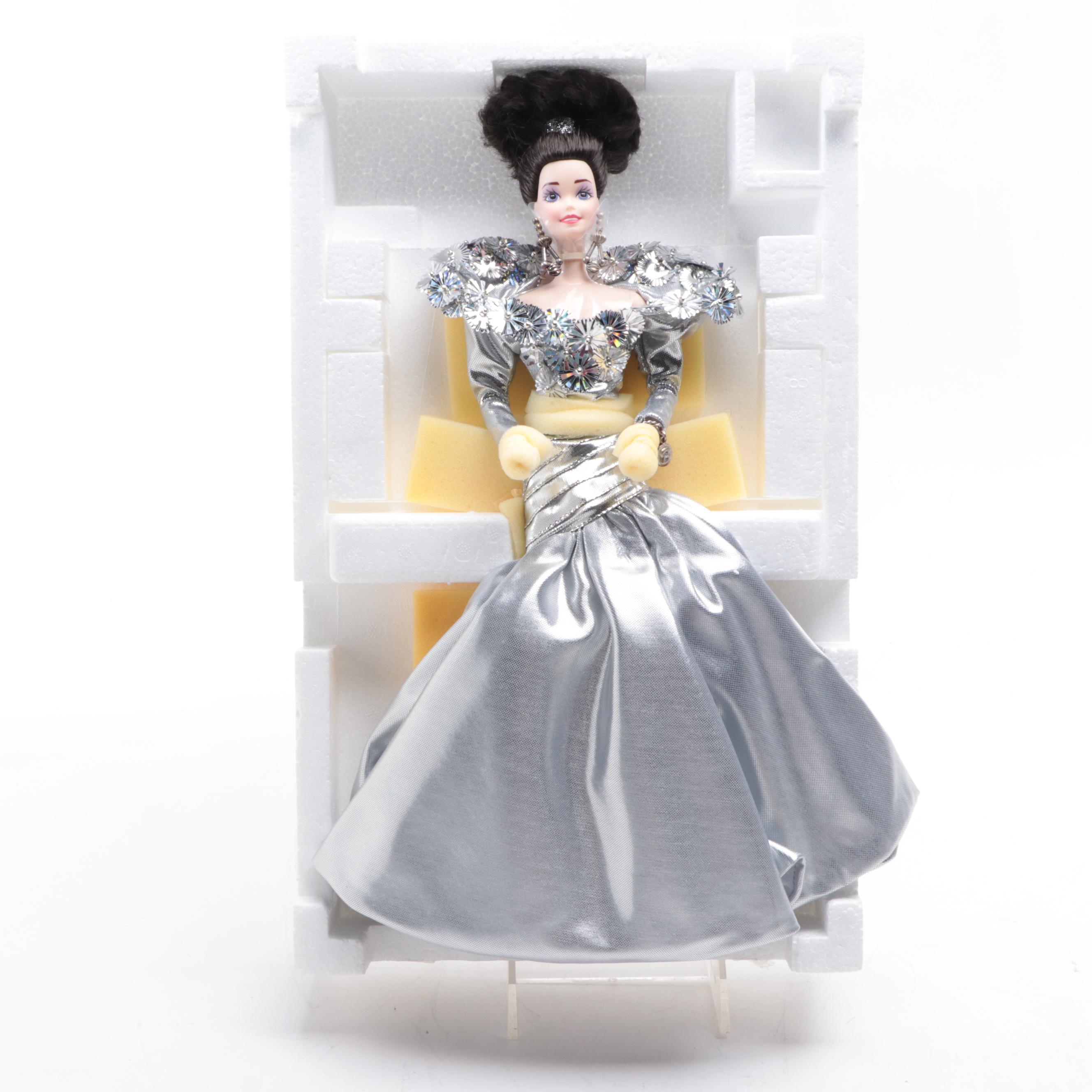 Mattel Barbie "Silver Starlight" with Other Dolls