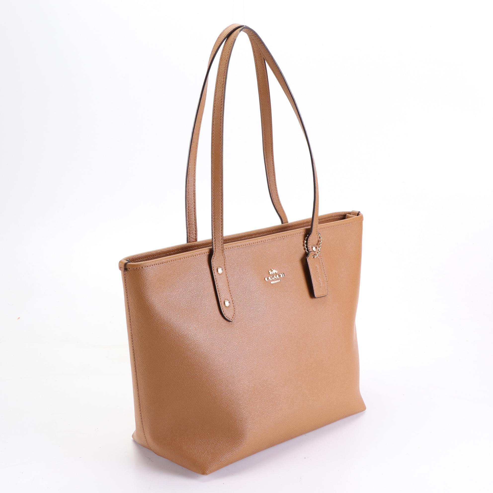Coach Crossgrain Leather Tote