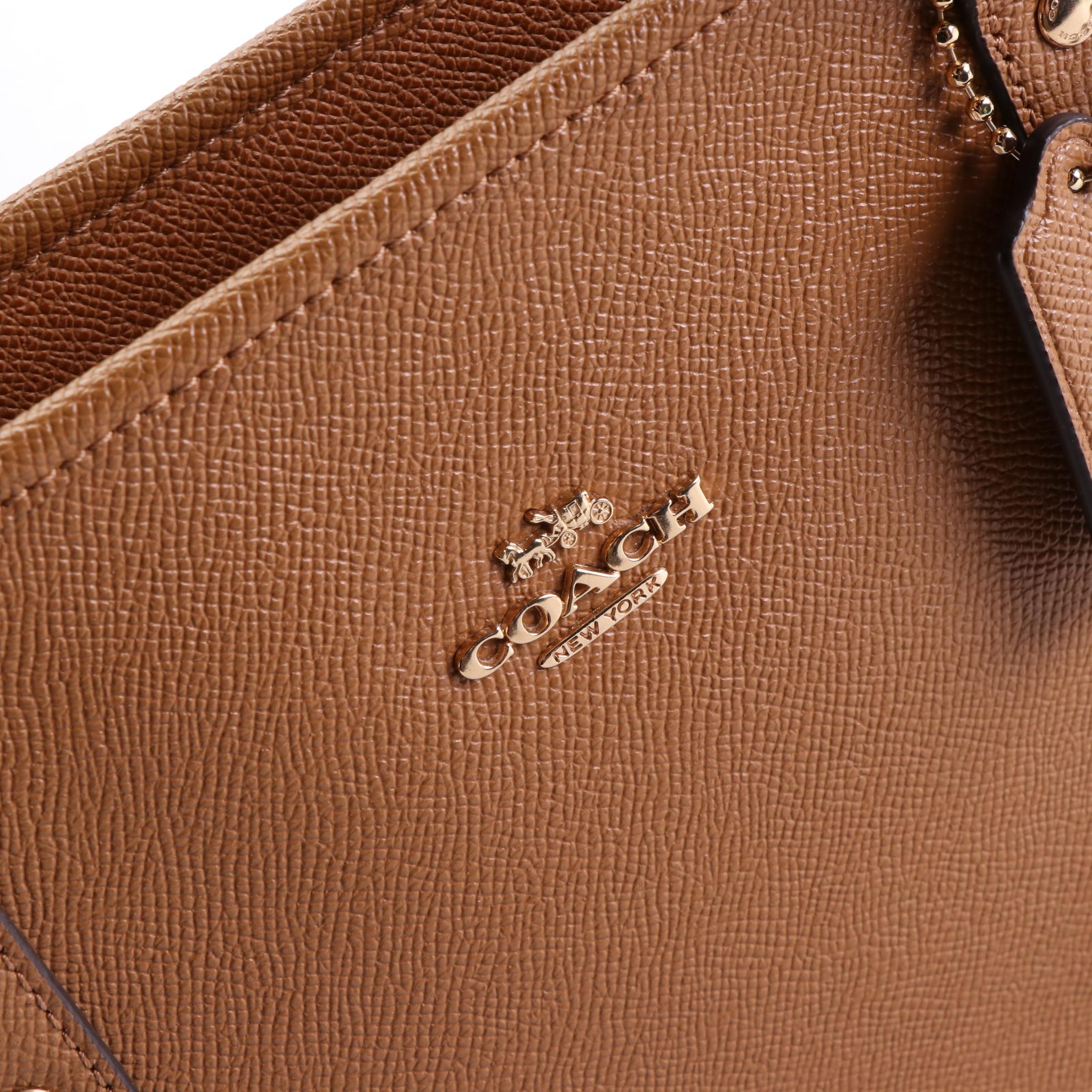 Coach Crossgrain Leather Tote