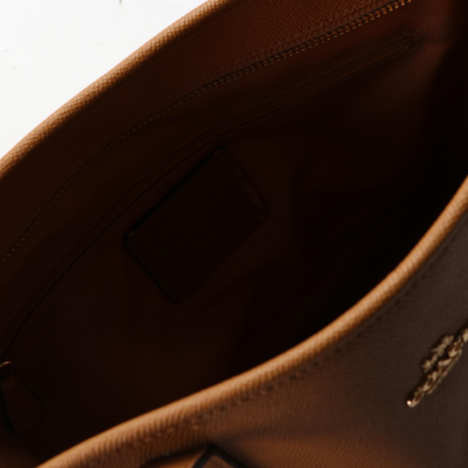 Coach Crossgrain Leather Tote