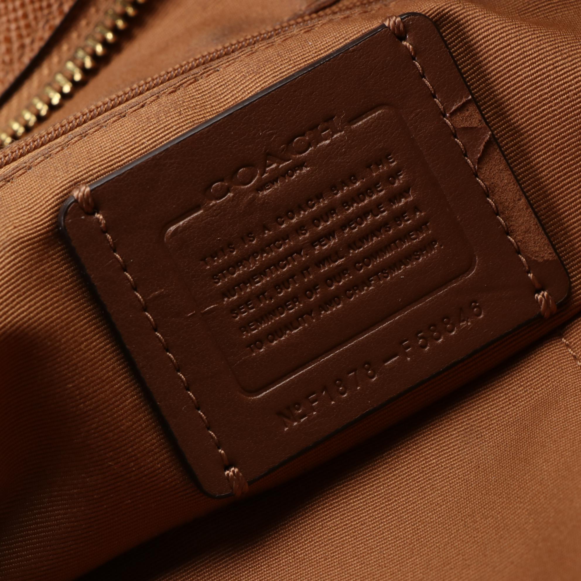 Coach Crossgrain Leather Tote