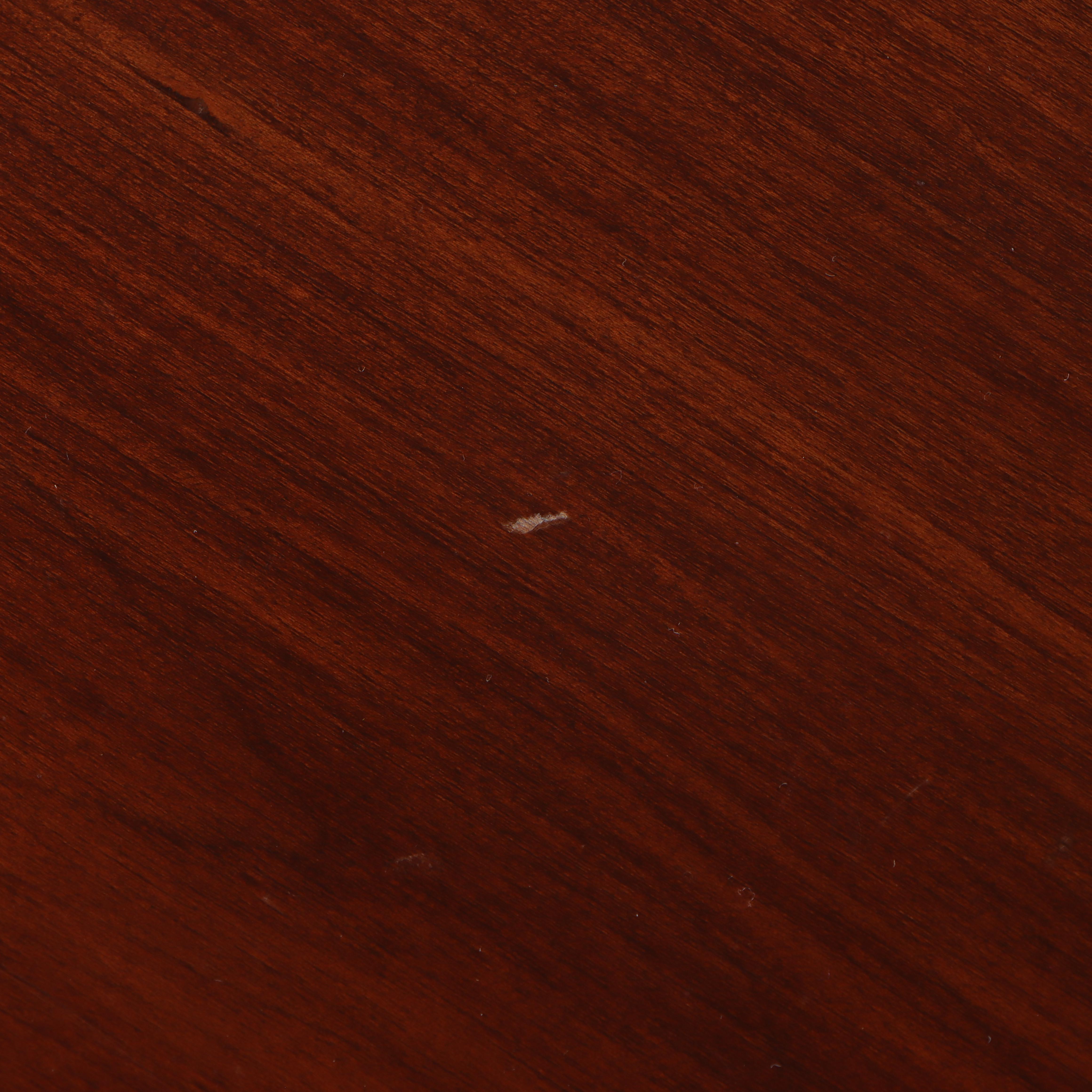 Pair of L. Hitchcock "Fancy" Side Chairs Plus Cherrywood Side Table