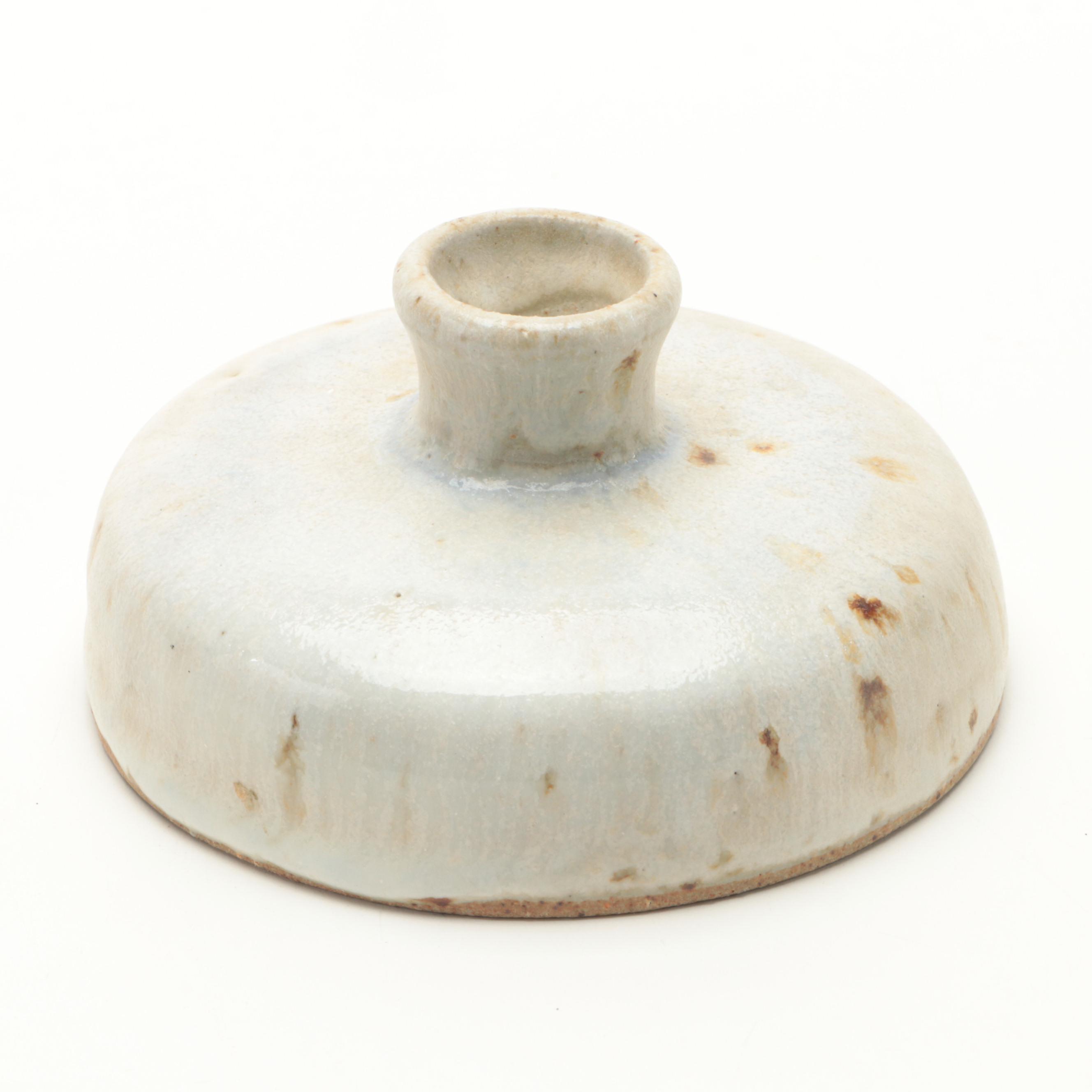 John Mills Art Pottery Jars and Wall Pocket, Late 20th Century