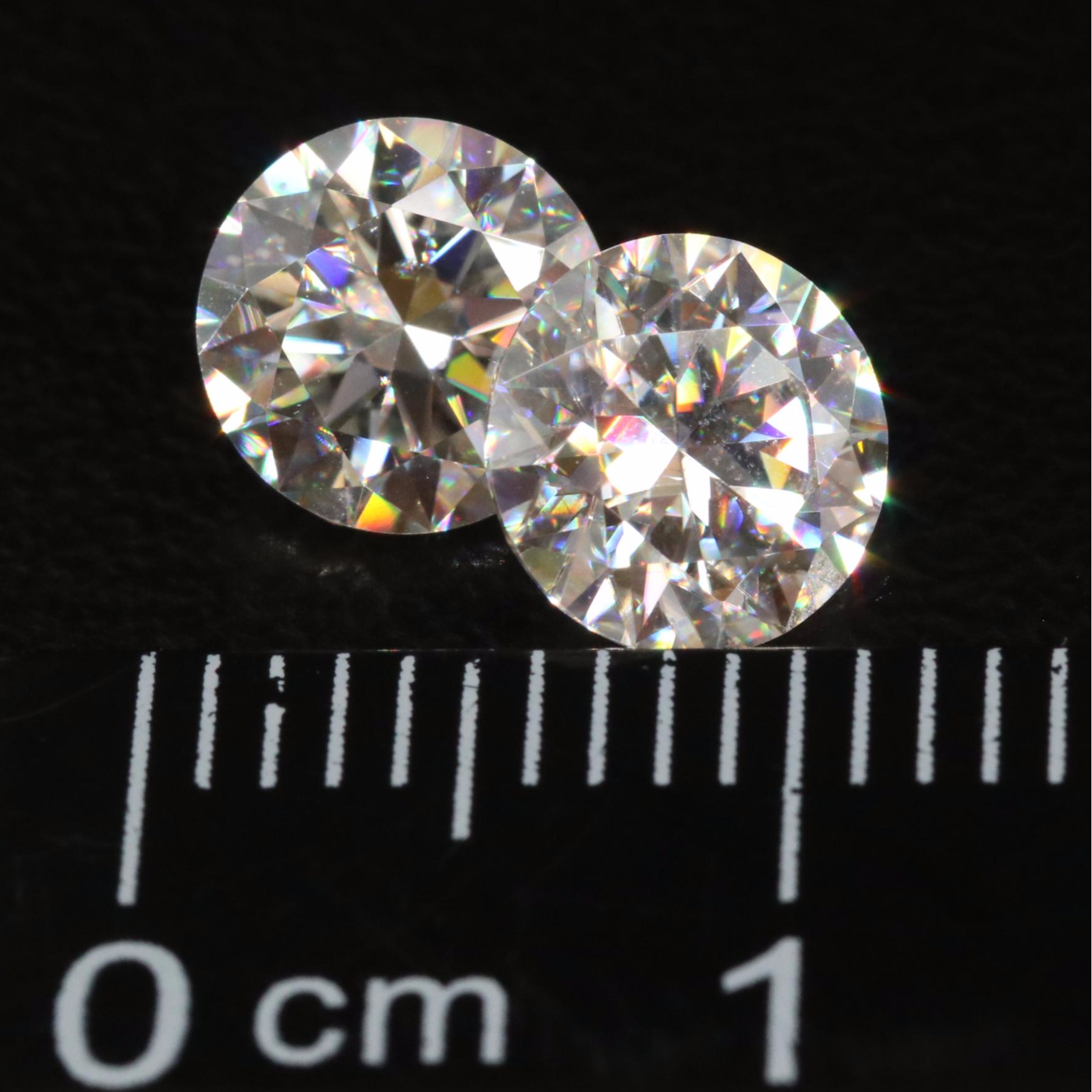 Loose 1.87 CTW Moissanite