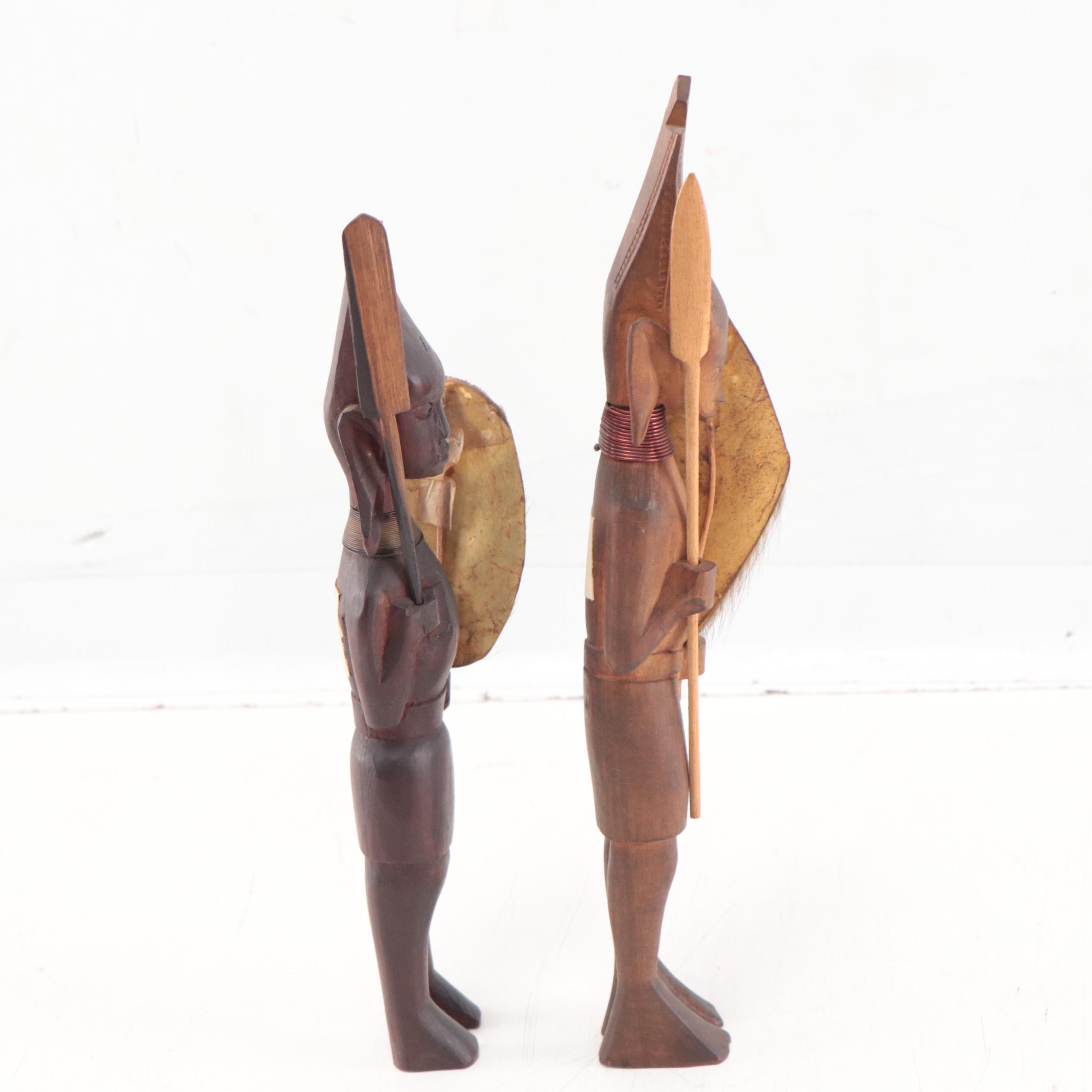 Ethnographic Style Carved Wood Collection