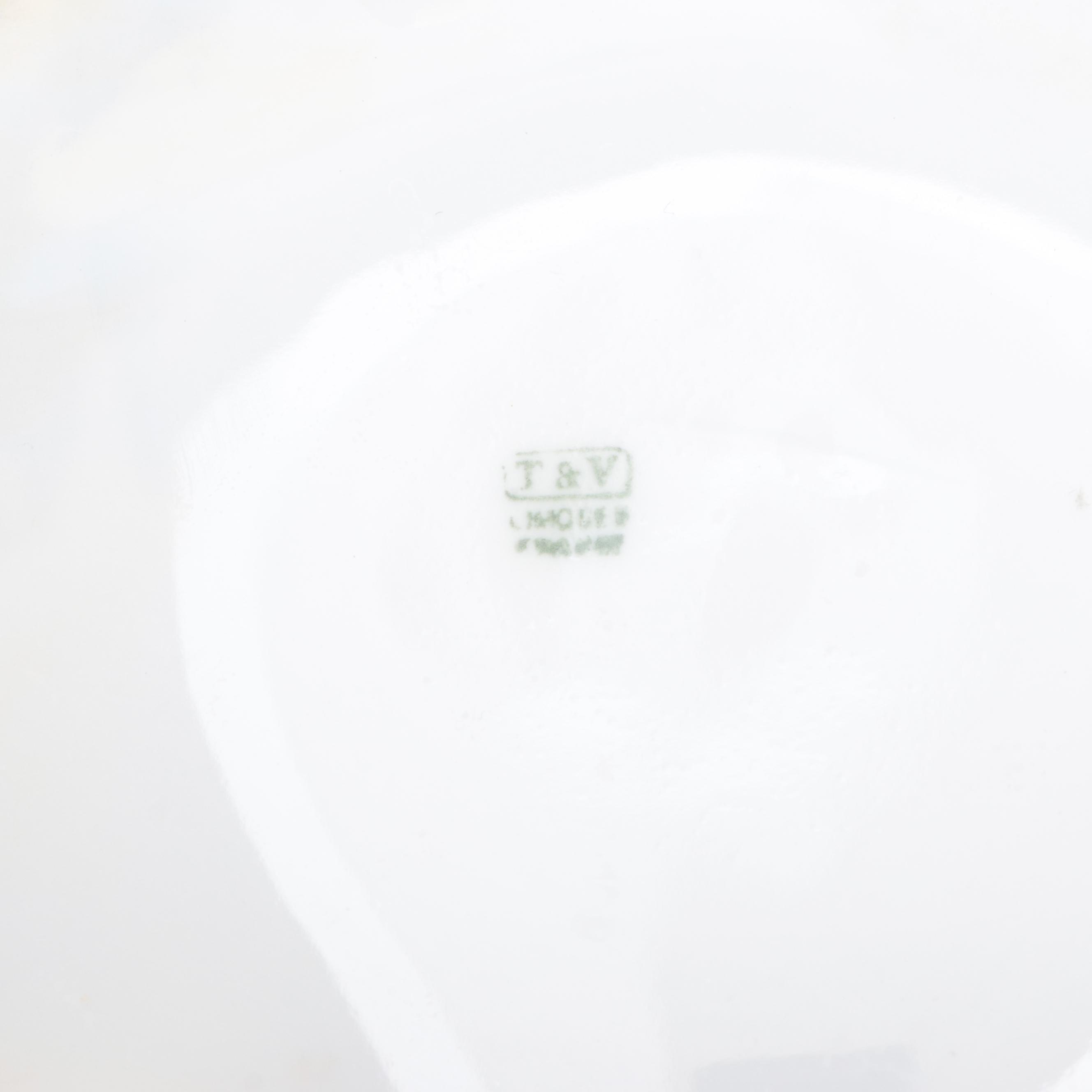 Limoges Porcelain Hand-Painted Porcelain Tankards and Bowls