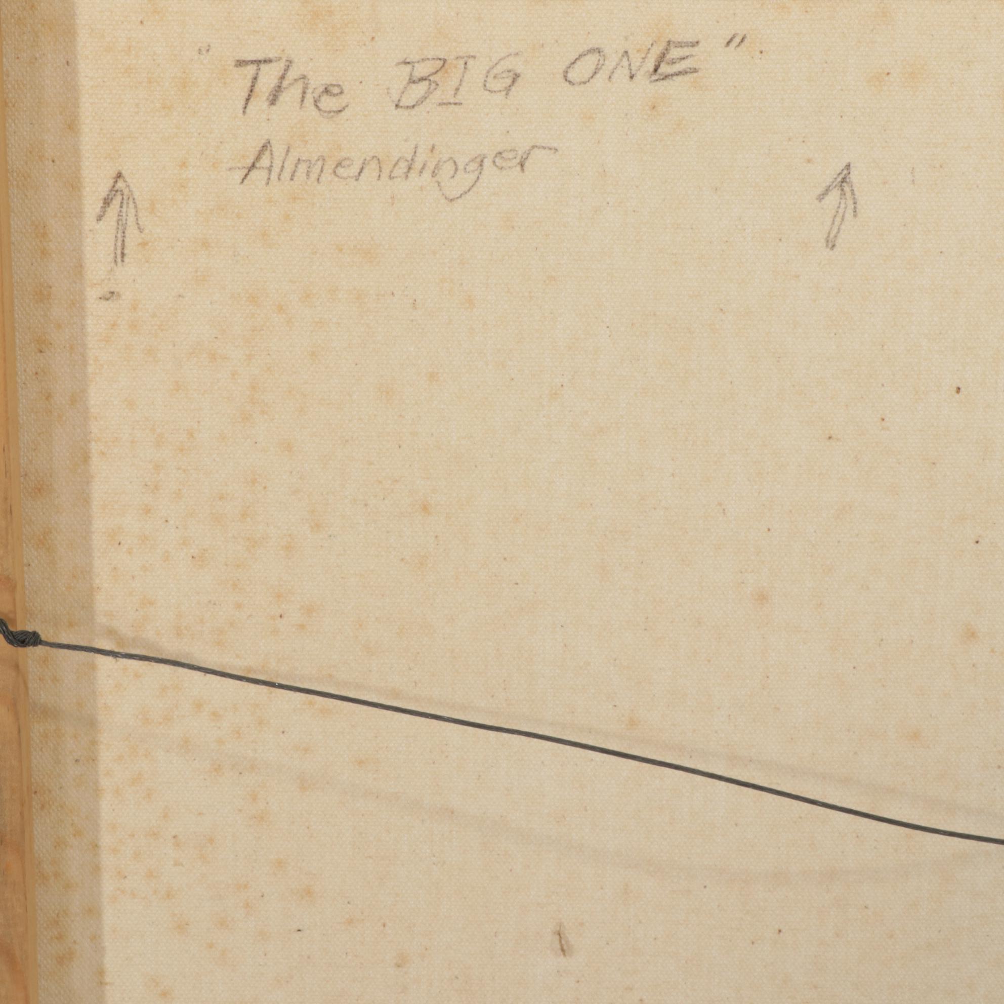 Dianne Almendinger Acrylic Painting "The Big One," 1989